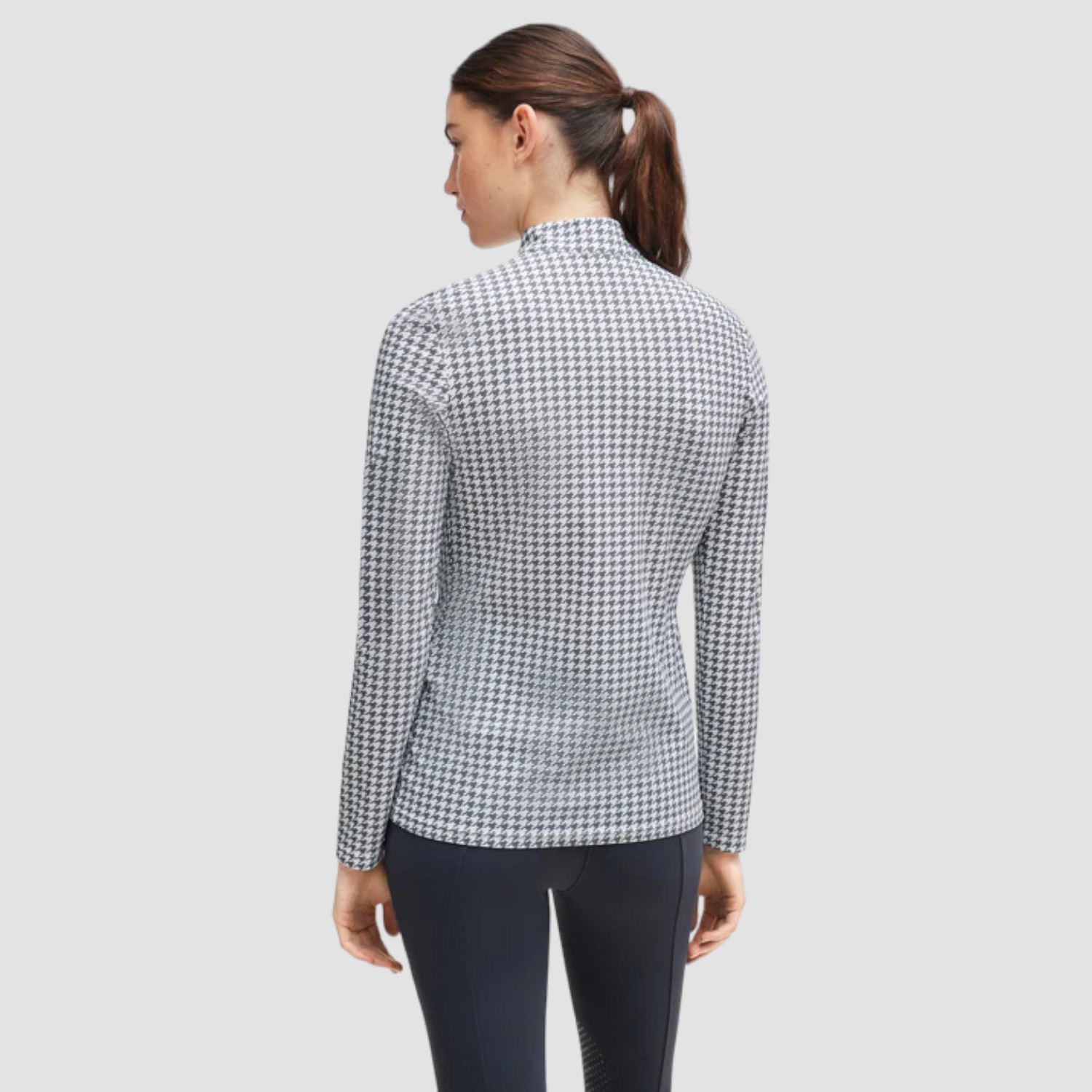 BOSS Equestrian Rachel Trainingsshirt Houndstooth BOSS Equestrian Rachel Trainingsshirt Houndstooth