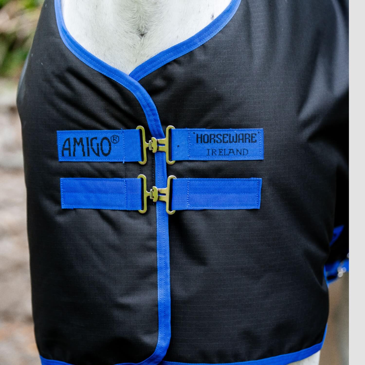 Horseware Amigo Ripstop 900D Plus Pony Turnout Black/Classic Blue