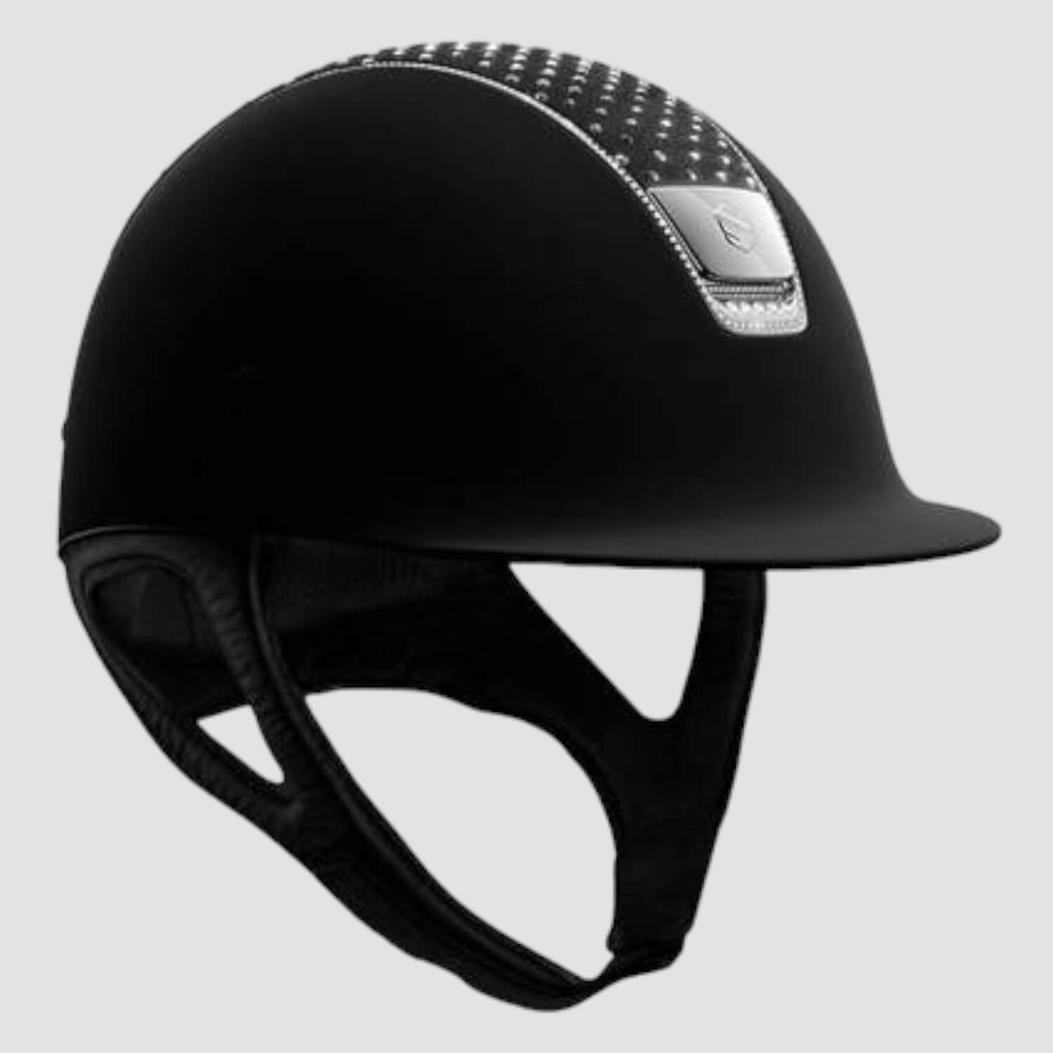 Samshield Shadowmatt Black Sparkling Chrome Black 255 Steine
