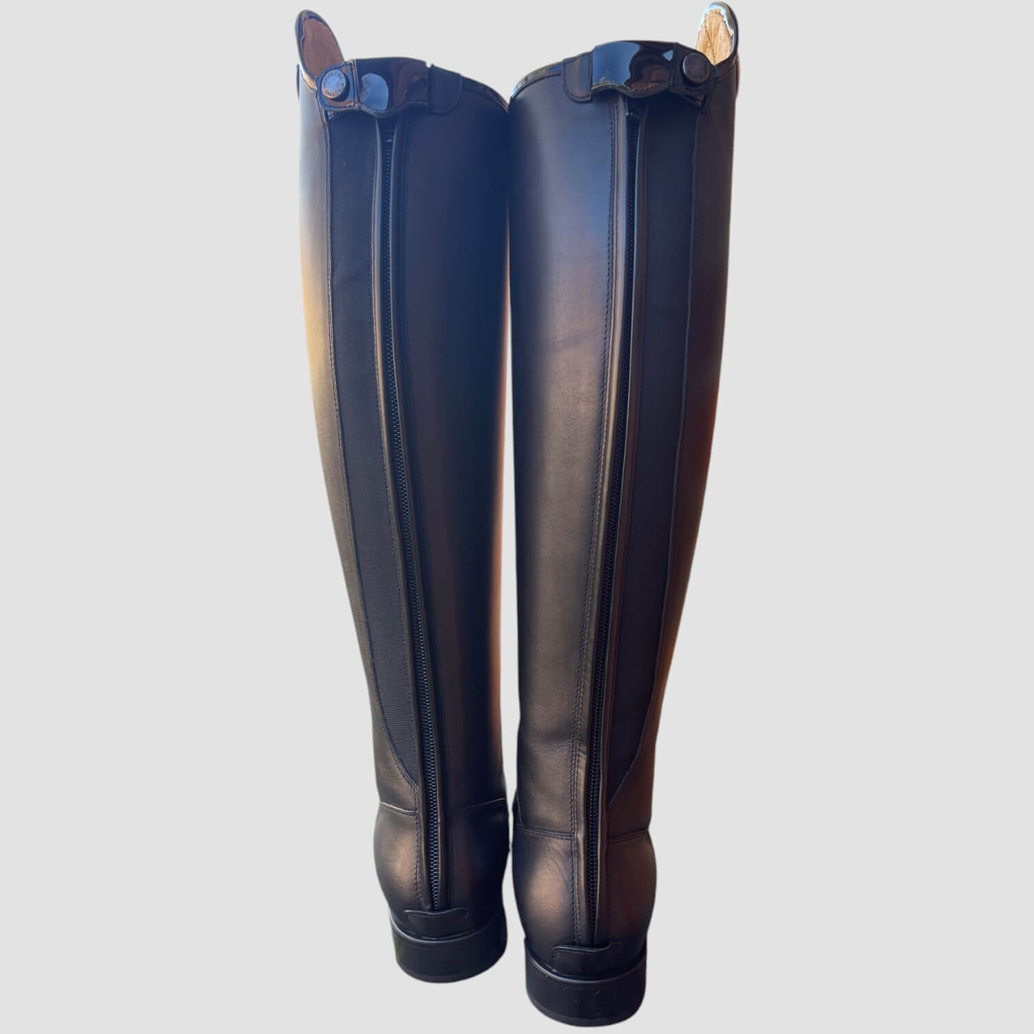 DeNiro Salentino 01 Smooth Black Smooth Black Niete Nickel