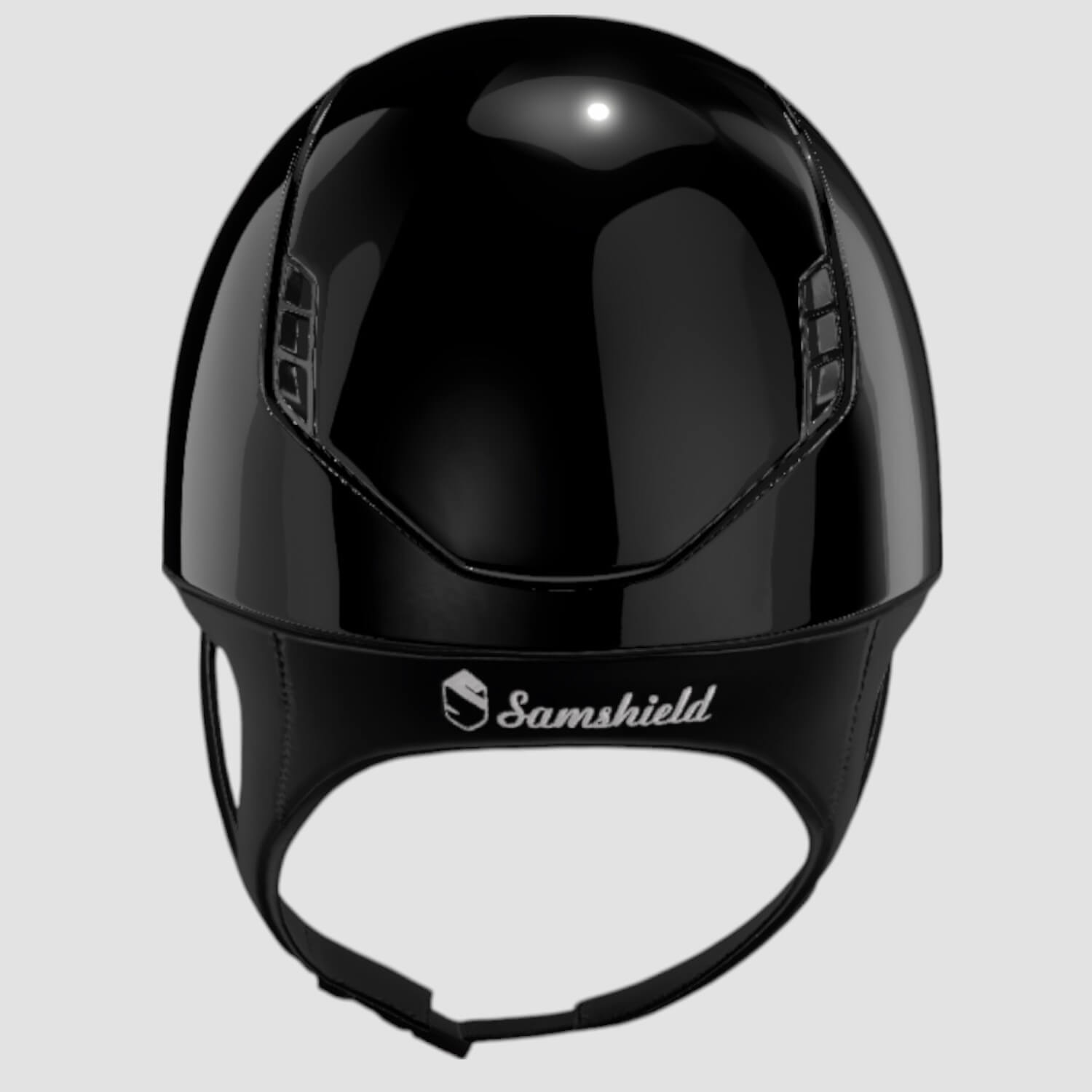 Samshield Reithelm Shadowglossy V2  black chrome black