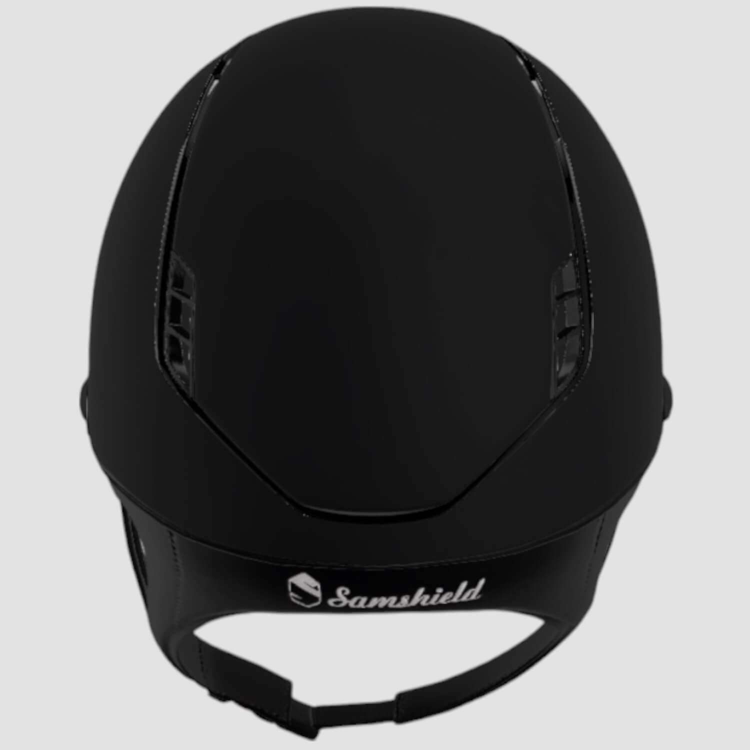Samshield Reithelm MissShield Shadowmatt V2  black chrome black Blazon crystal Fabric black