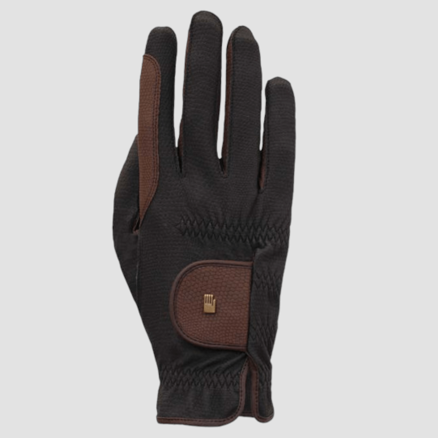 Roeckl Winter-Reithandschuhe Malta black/mokka