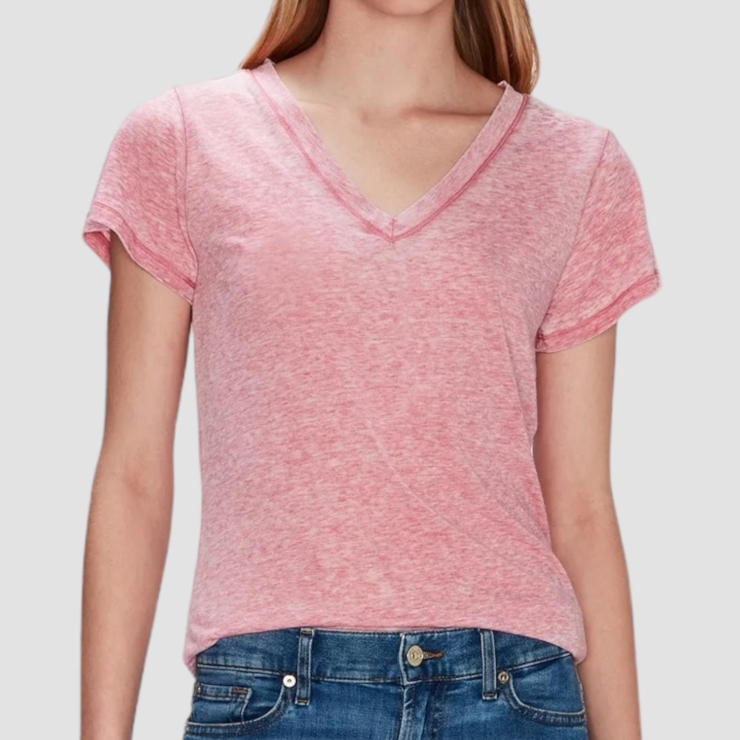 7forallmankind T-Shirt Andy V-Neck