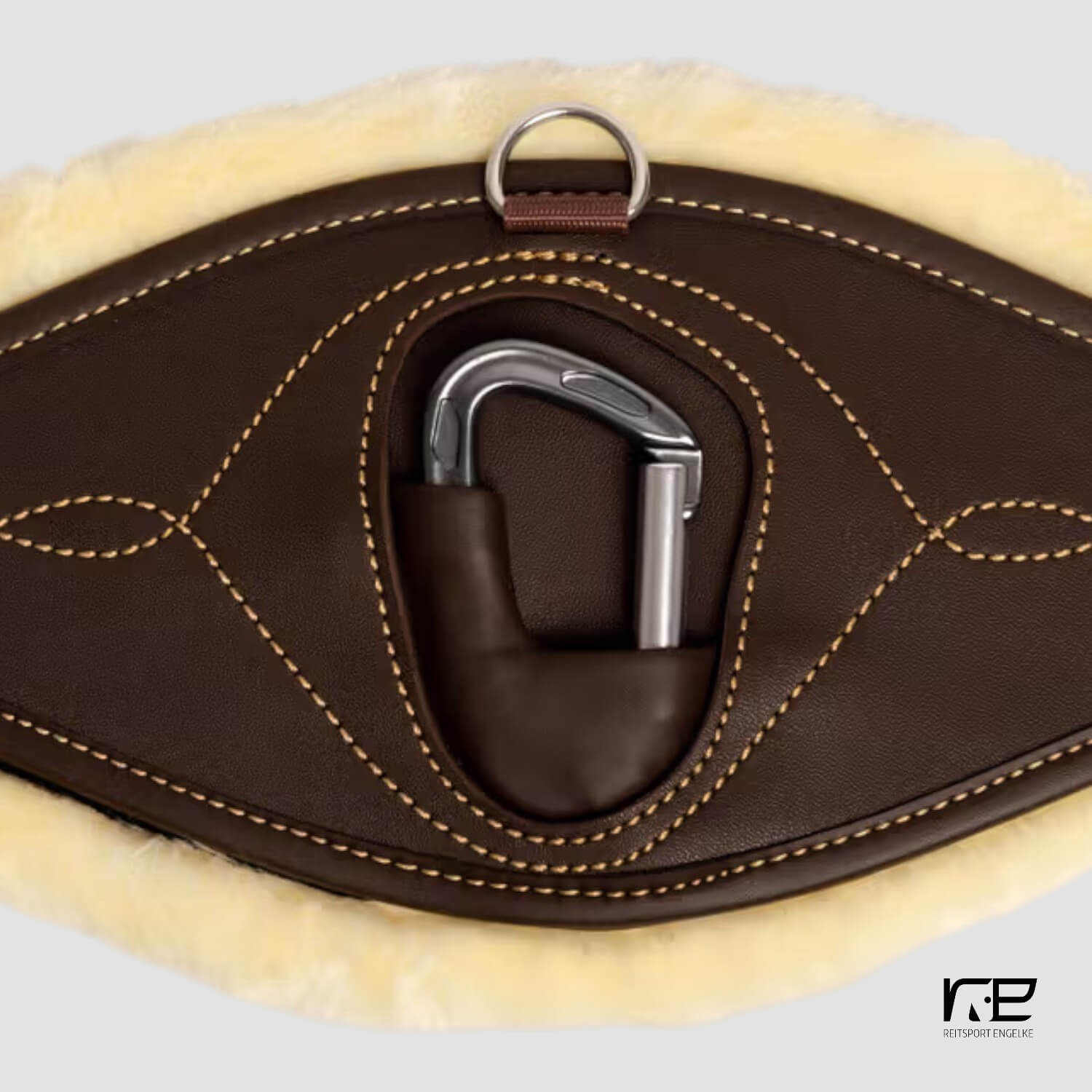 Kentucky Lammfellgurt Anatomisch Brown