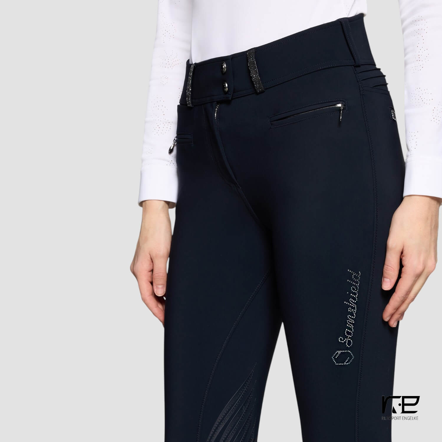 Samshield Reithose Claranova Fullgrip Navy