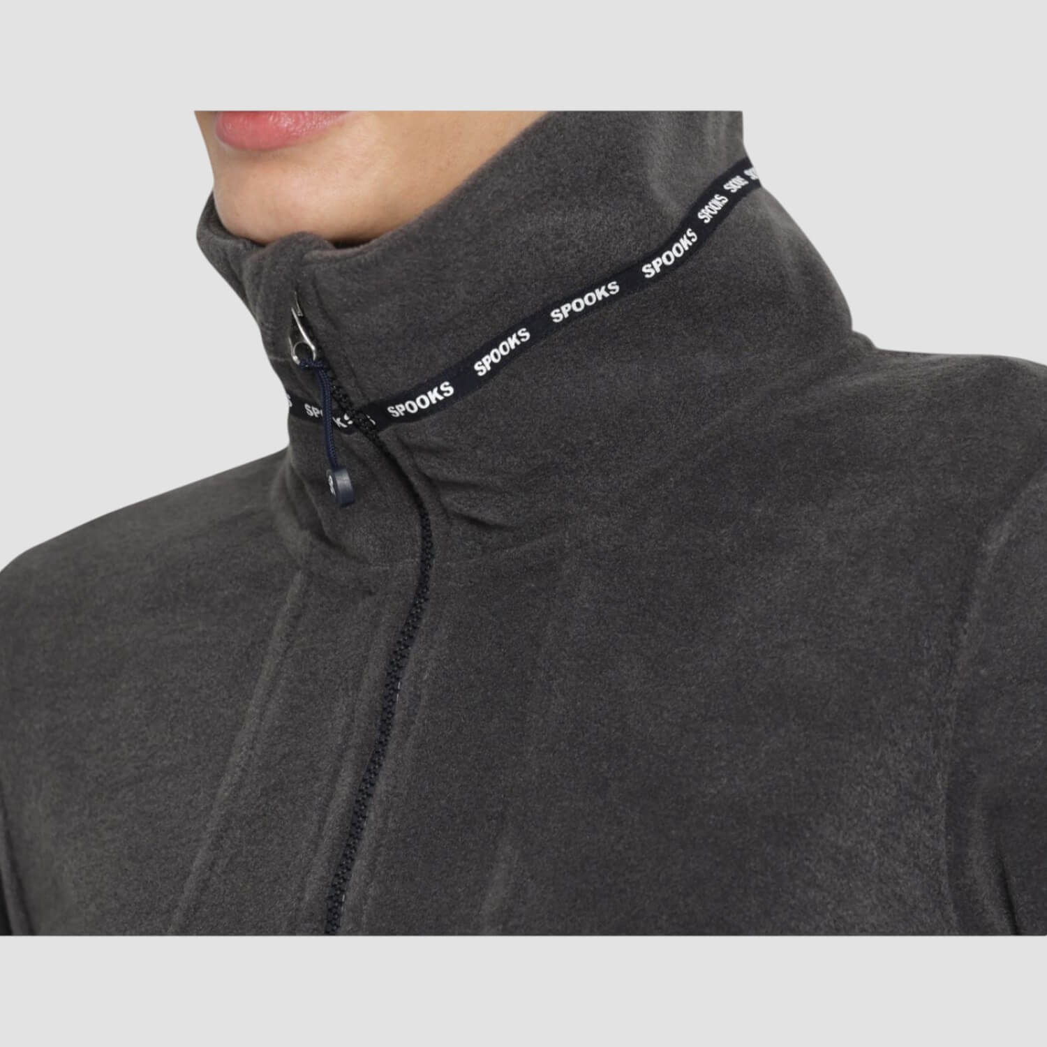 Spooks Fheline Fleecejacke Dark Shadow