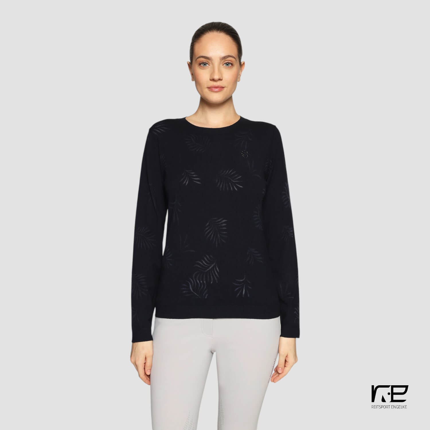 Samshiels Pullover Phoebe Crystal Ferna Navy