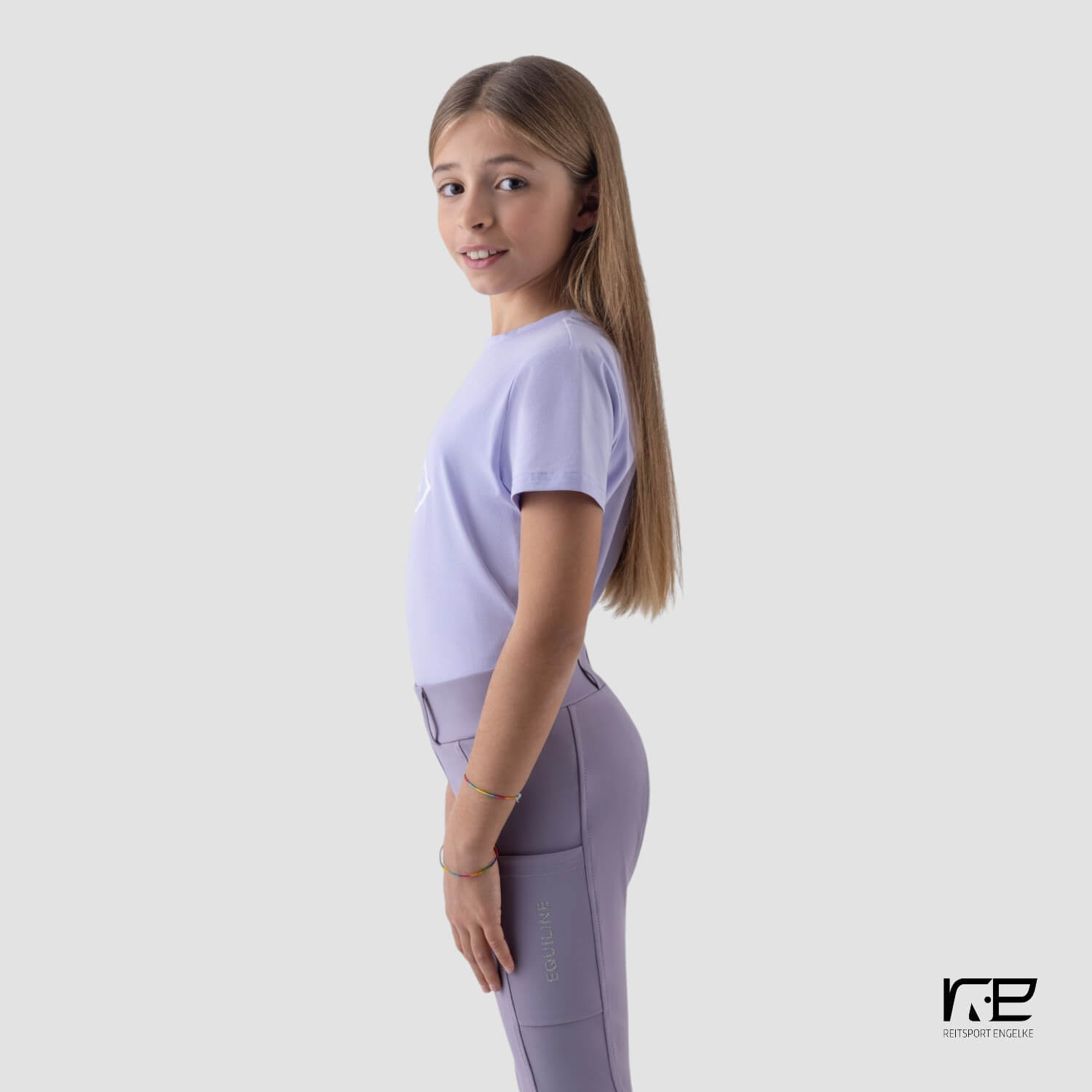 Equiline Junior T-Shirt Eqghirt Glicine