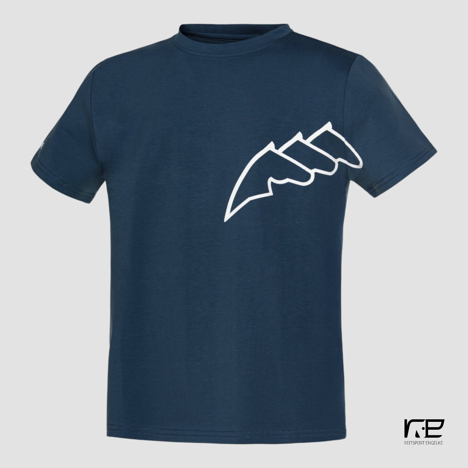 Equiline Junior T-Shirt Eqcesco Blue