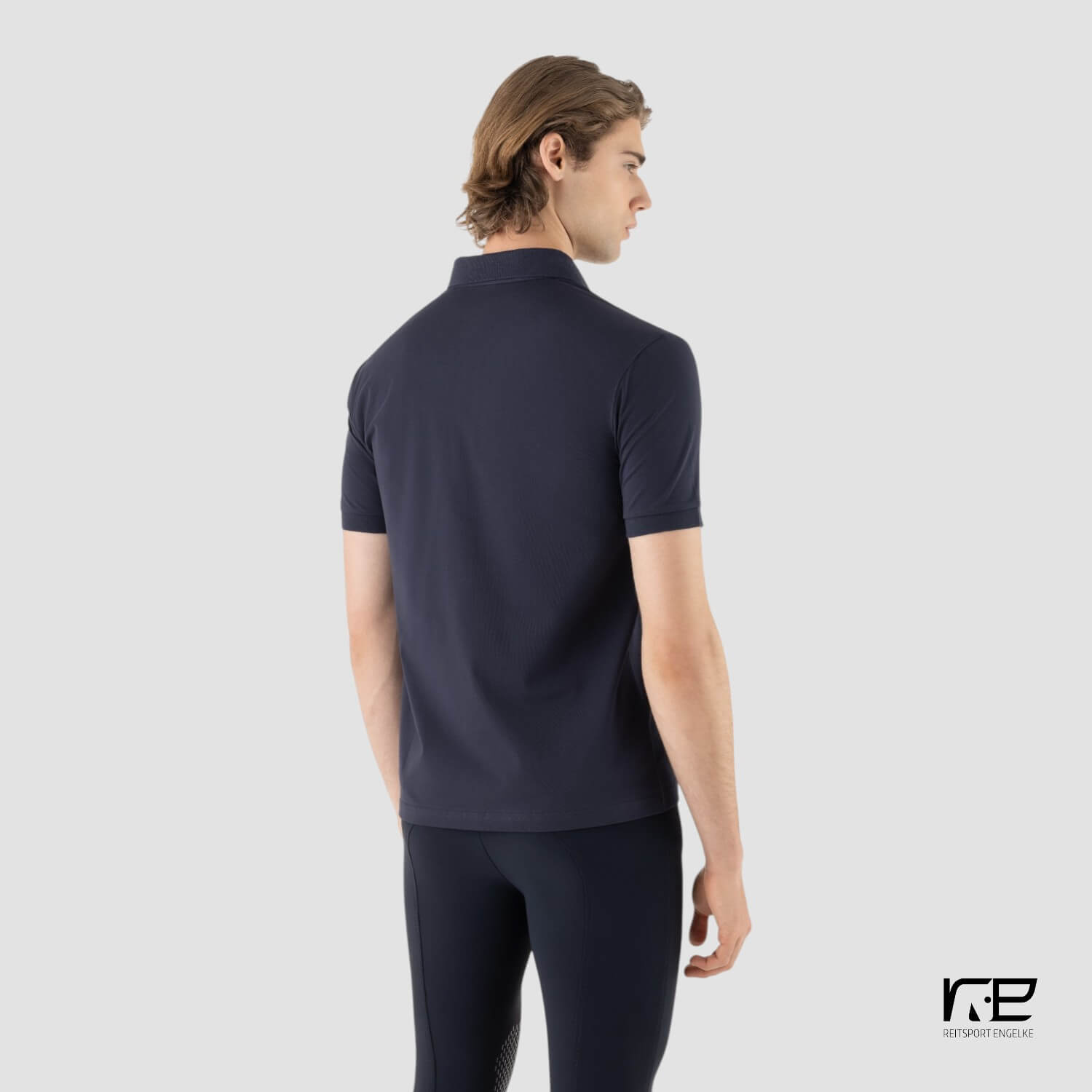 Equiline Herren Polo Eqcravet Blue