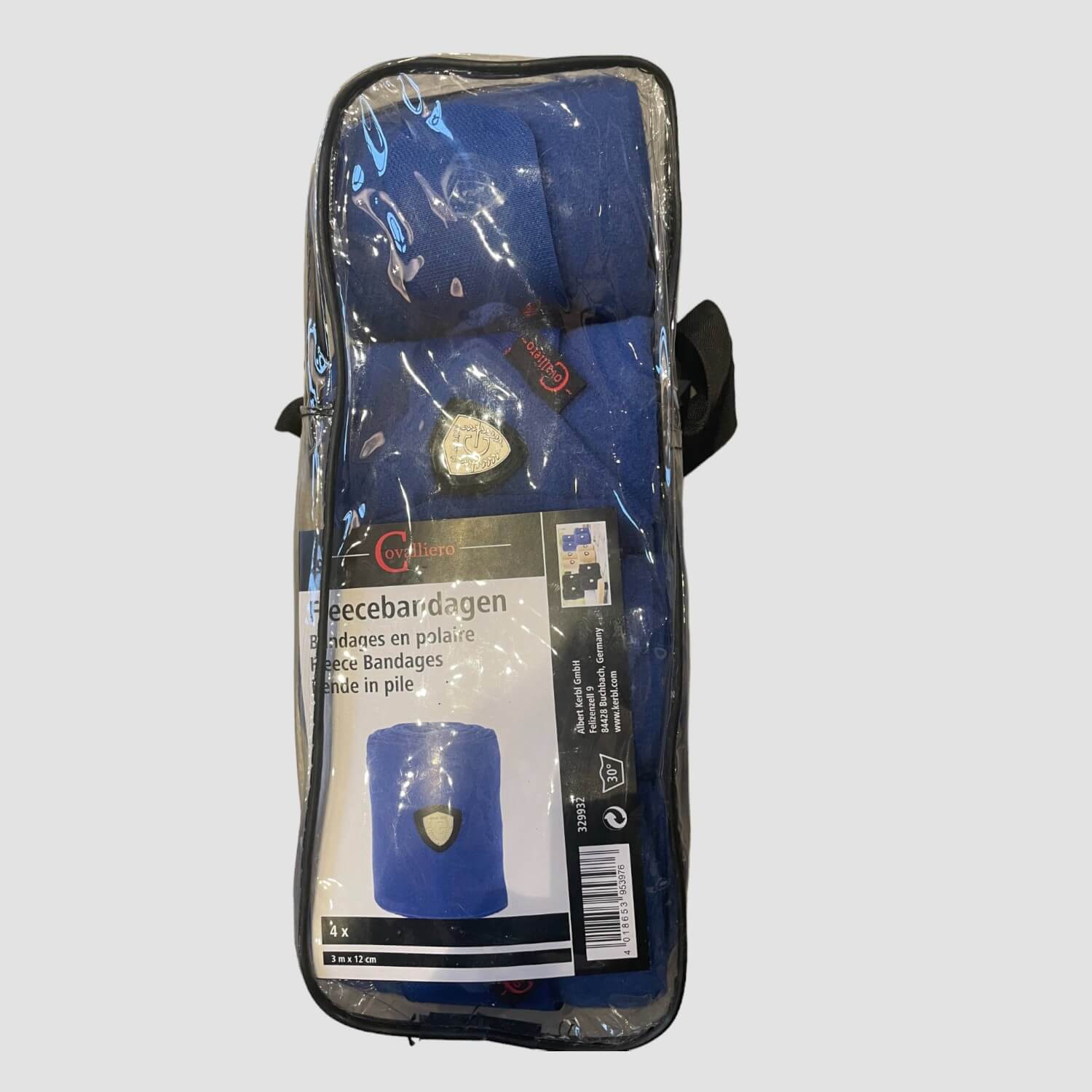 Covalliero Fleece-Bandagen Mittelblau