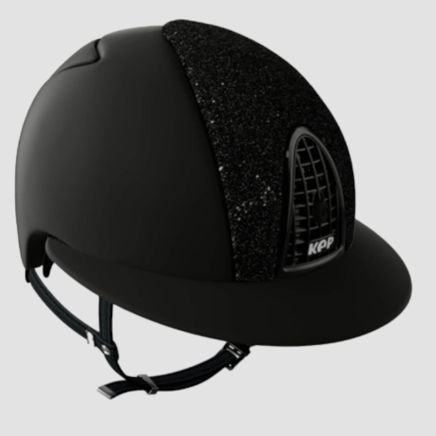 Kep Italia Cromo Textile Polovisier Black Glitter