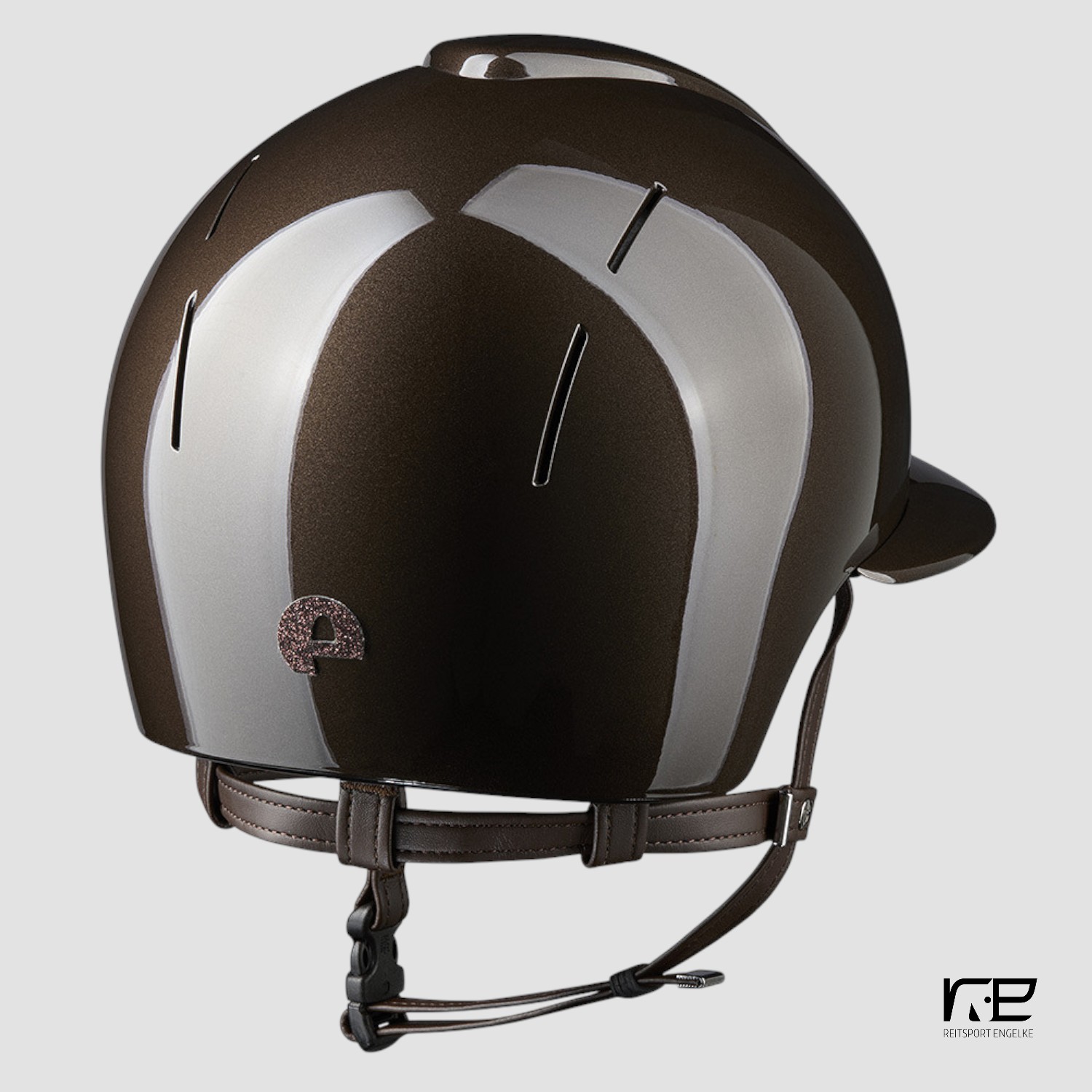 Kep Italia Reithelm Smart Nova Polish Star With Polo Visor