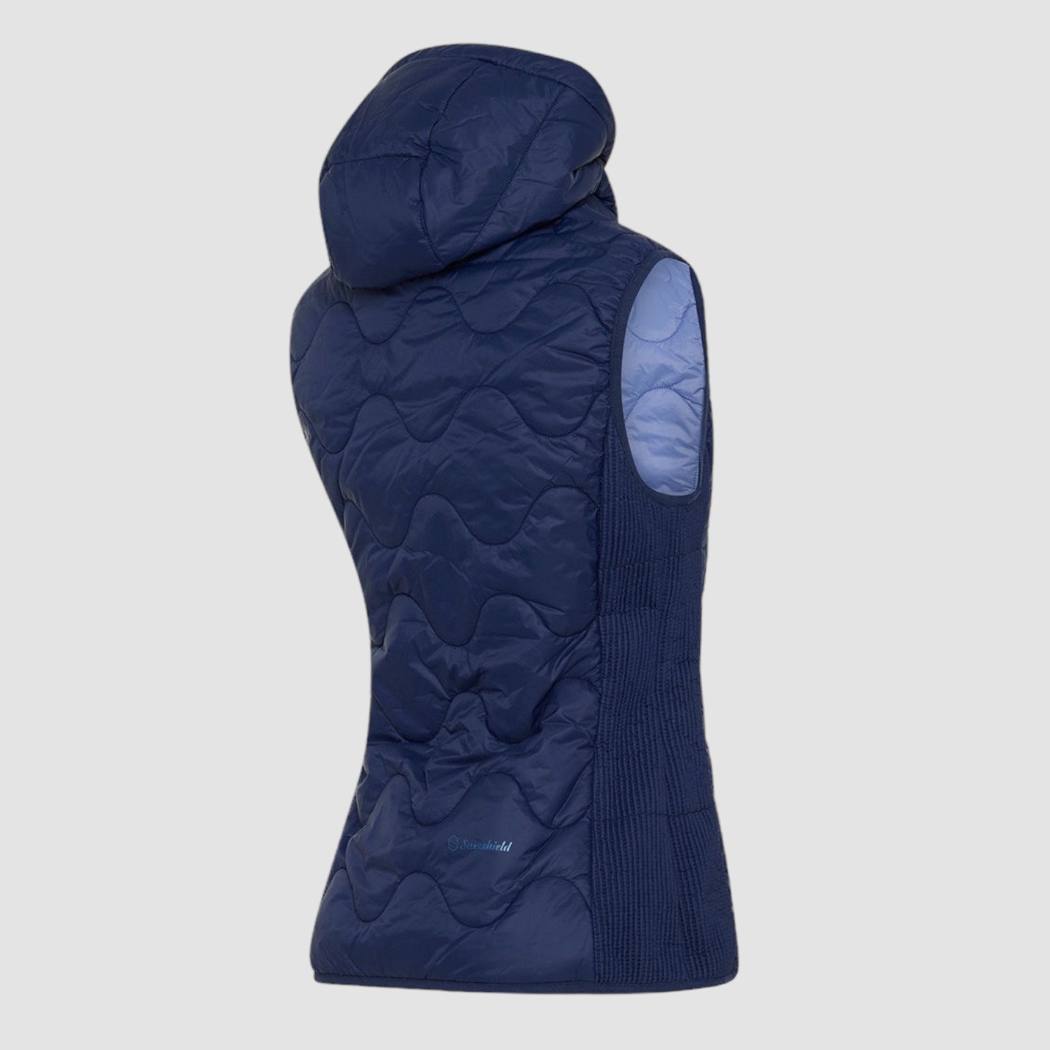 Samshield Daunenweste Alta Badia Midnight blue/Azure blue