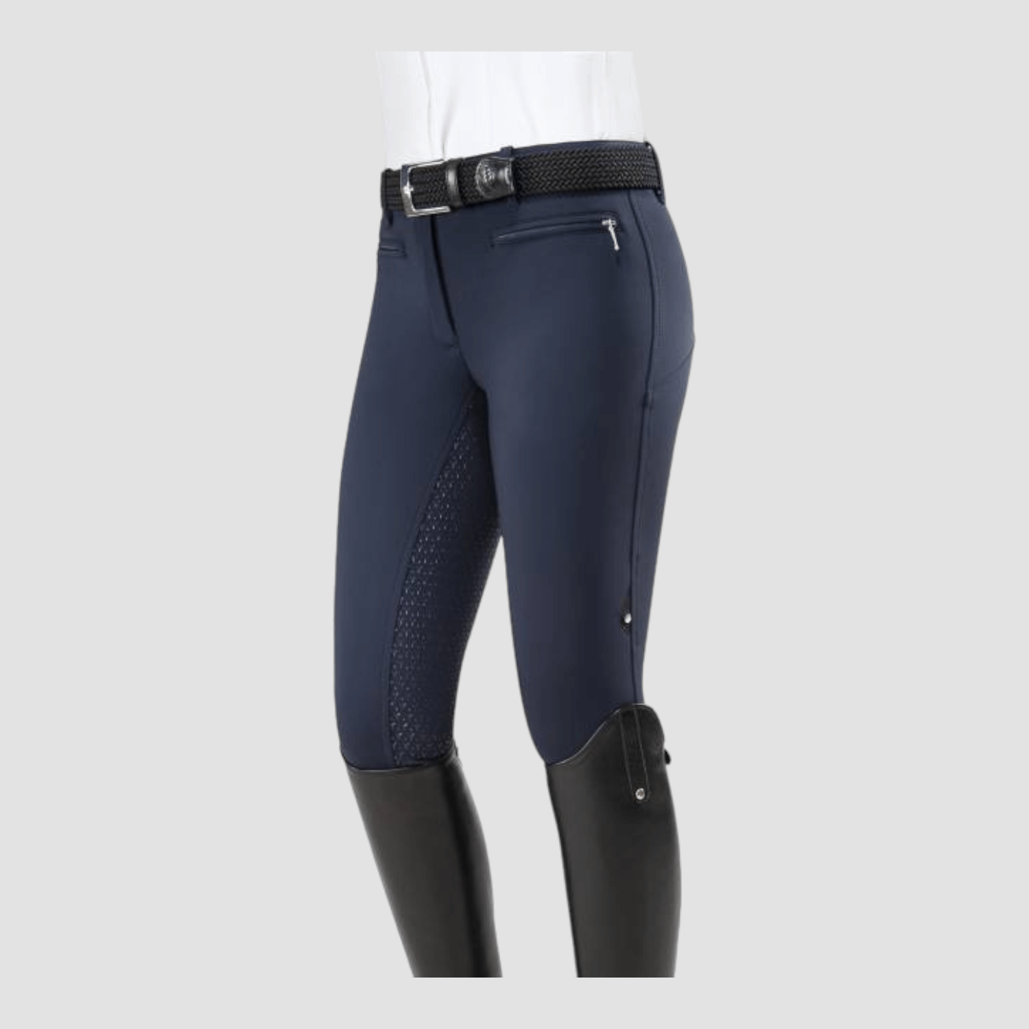 Equiline Fullgrip Damen Softshell Reithose Blue