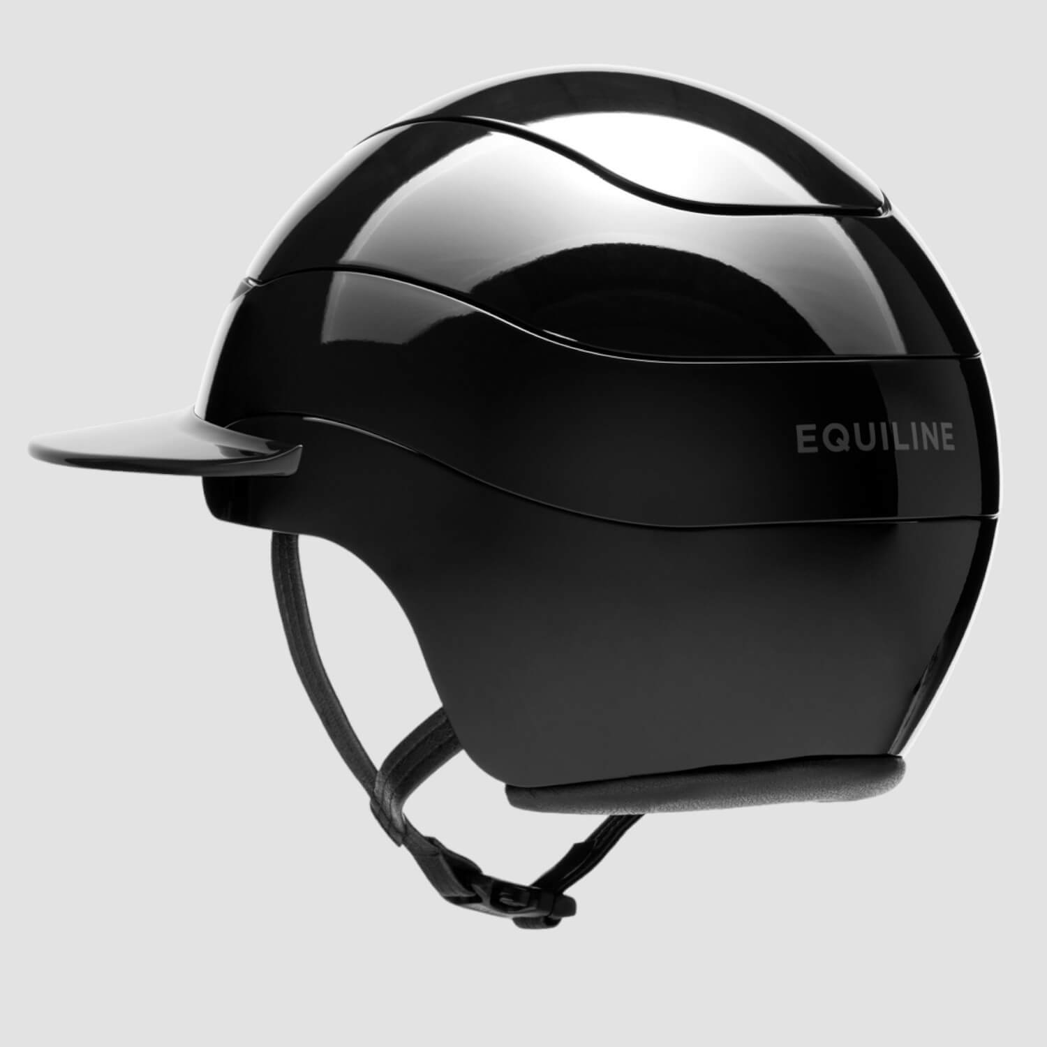 Equiline Reithelm Xanto Glossy mit Standard Schirm