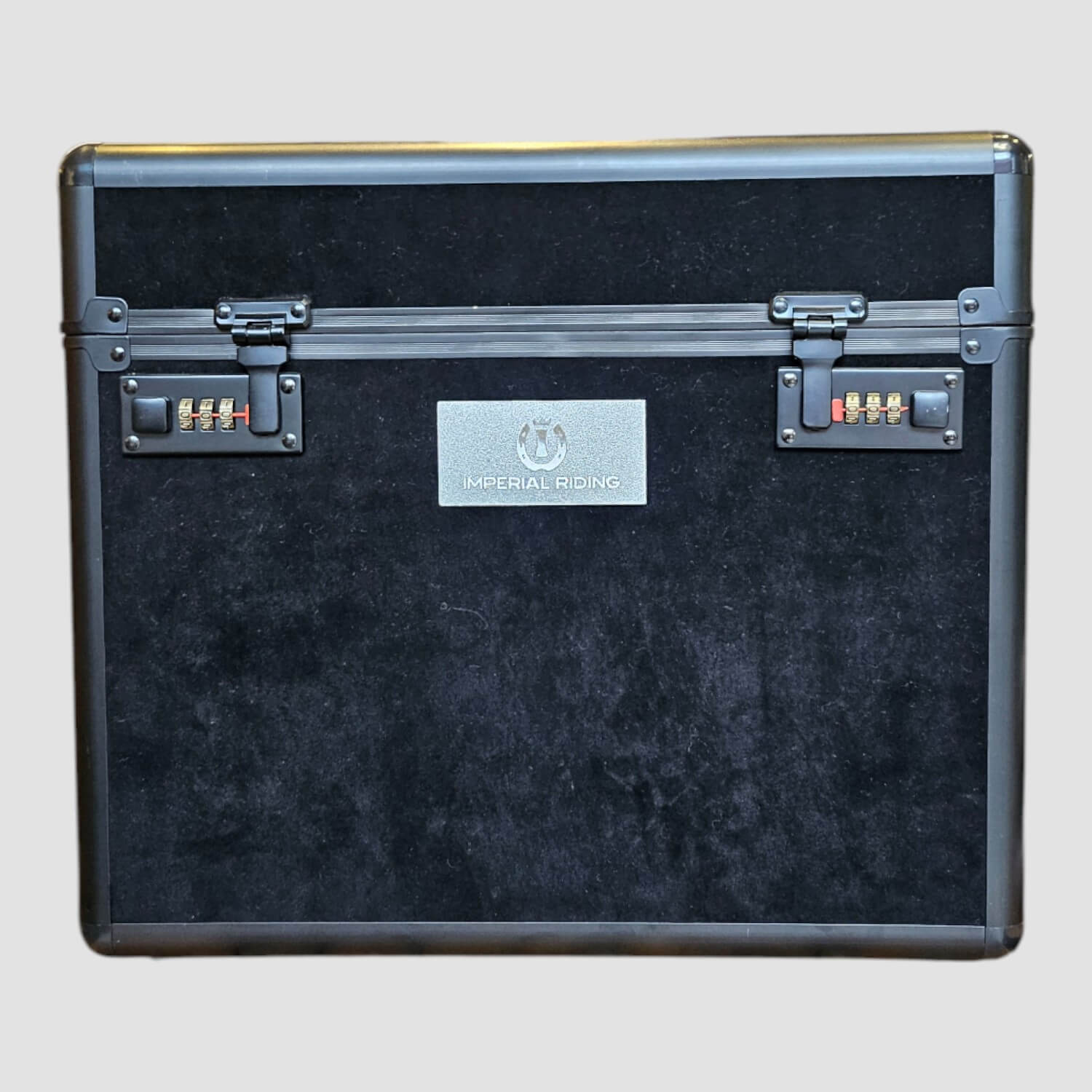 Imperial Riding Putzbox IRHShiny Flower Power Black