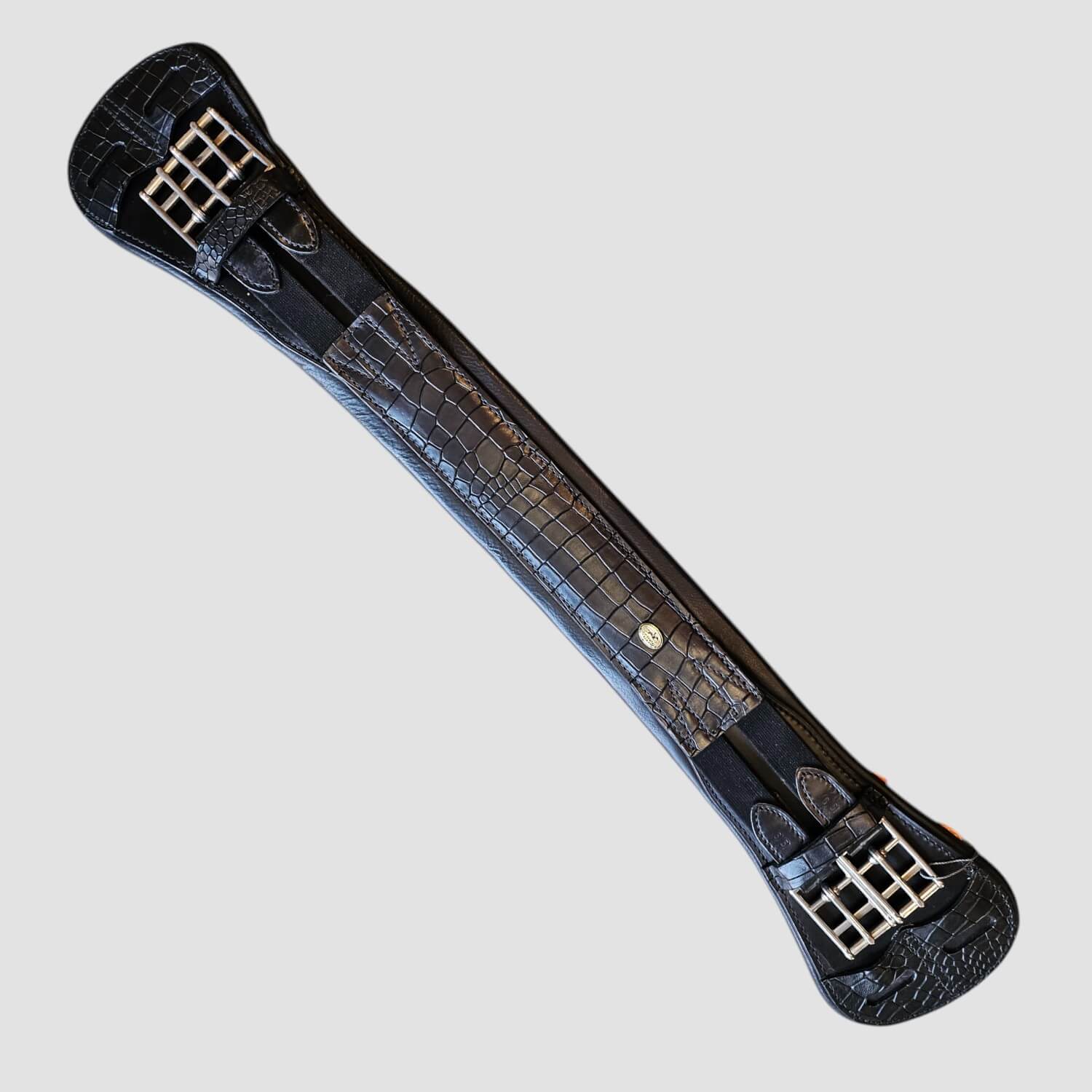 Schockemöhle Kurzgurt Piaffe Croco Black