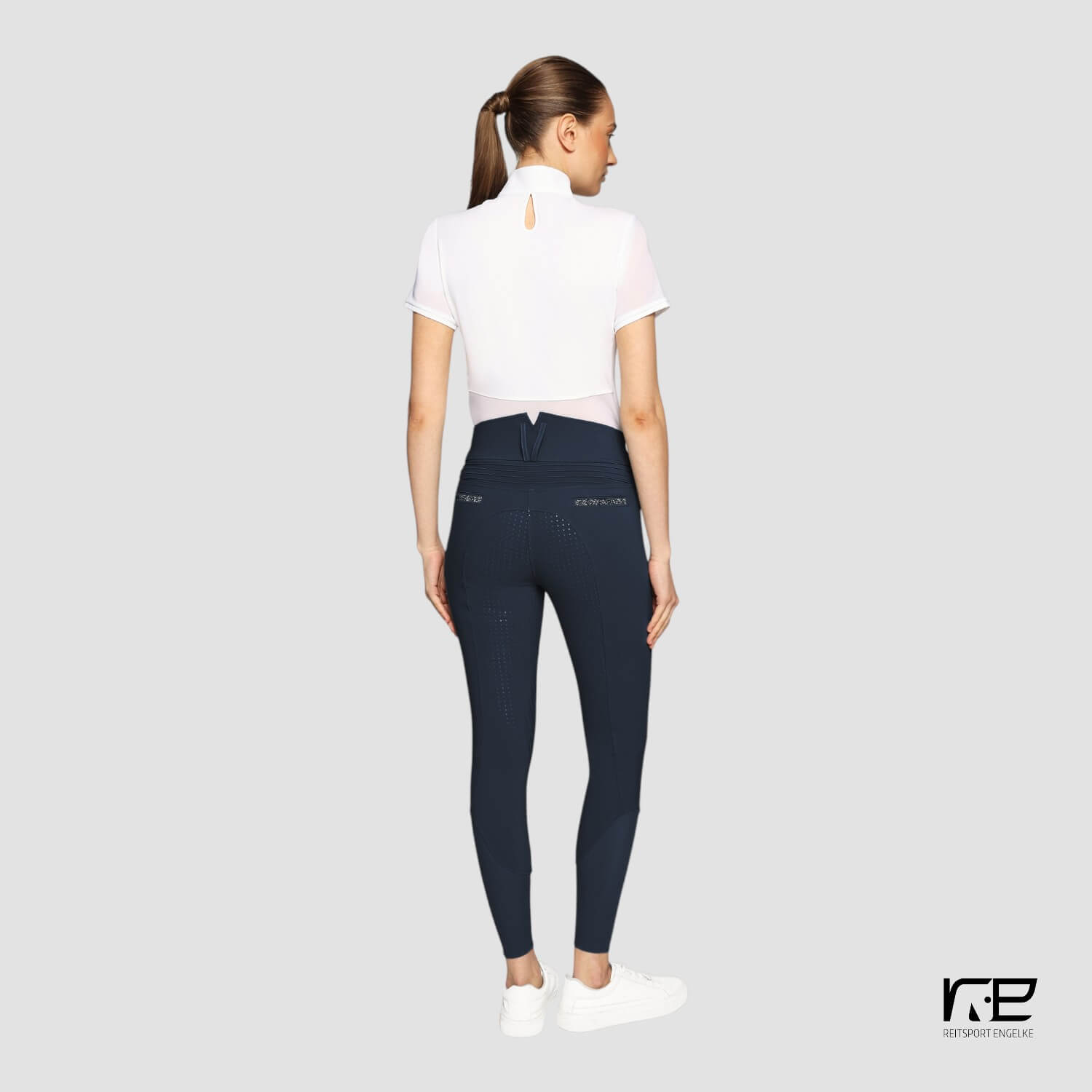 Samshield Reithose Claranova Fullgrip Navy