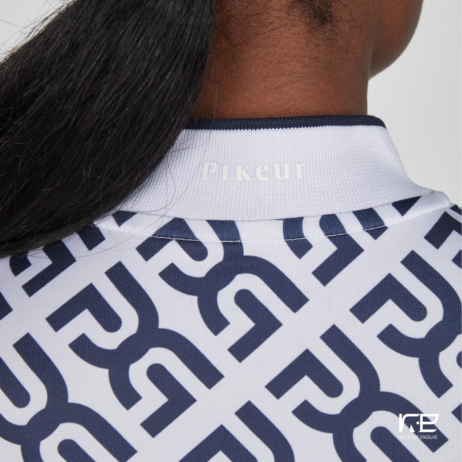 Pikeur Polo-Zip-Shirt The Core Nightblue