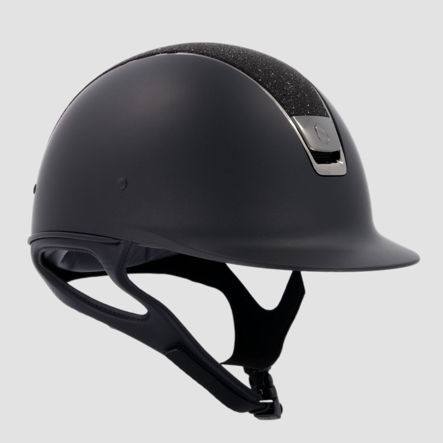 Samshield Reithelm Shadowmatt black top Chrystal Fabric