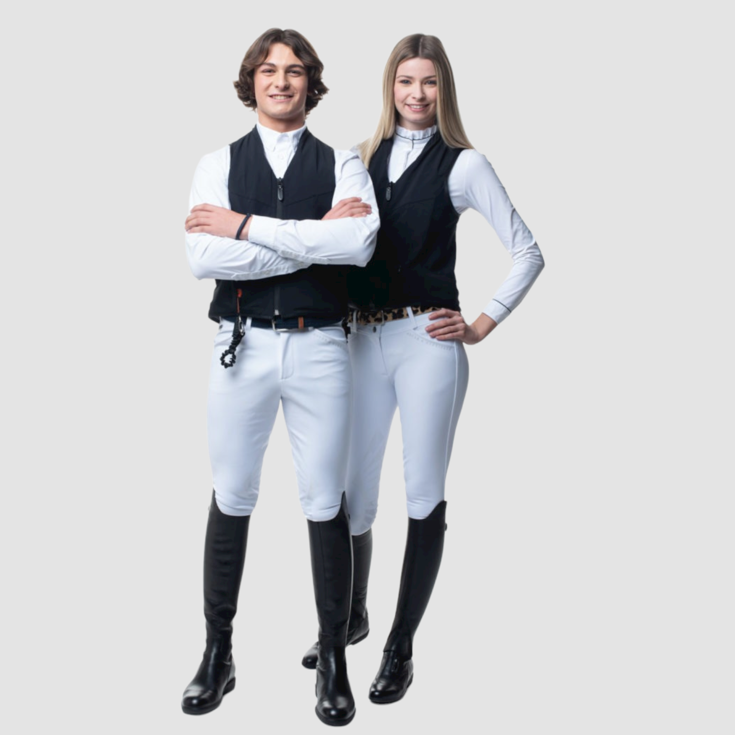 Freejump Airbag Weste - Weste mit Luftpolster schwarz