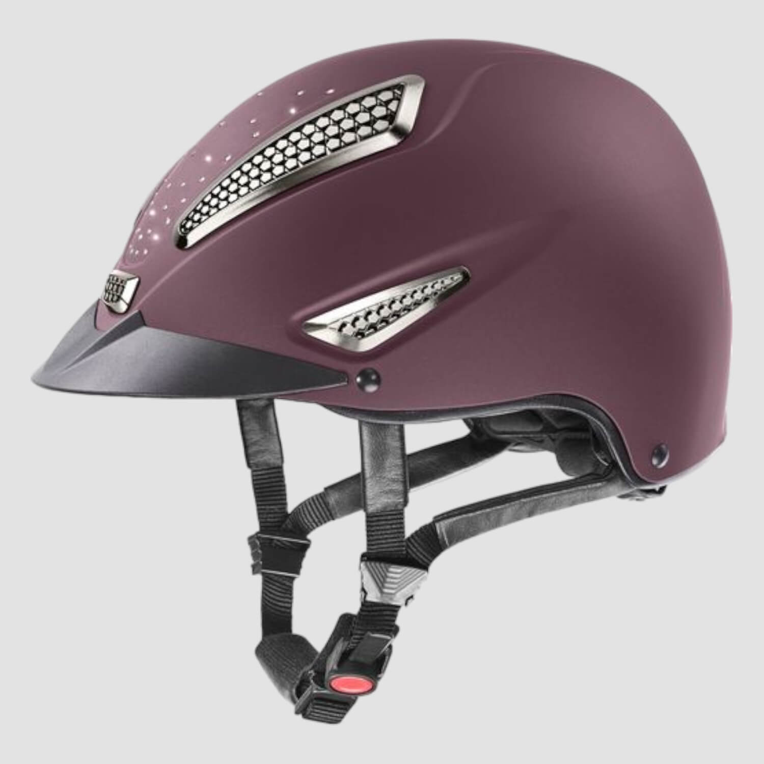 Uvex Reithelm Perfexxion II grace burgundy