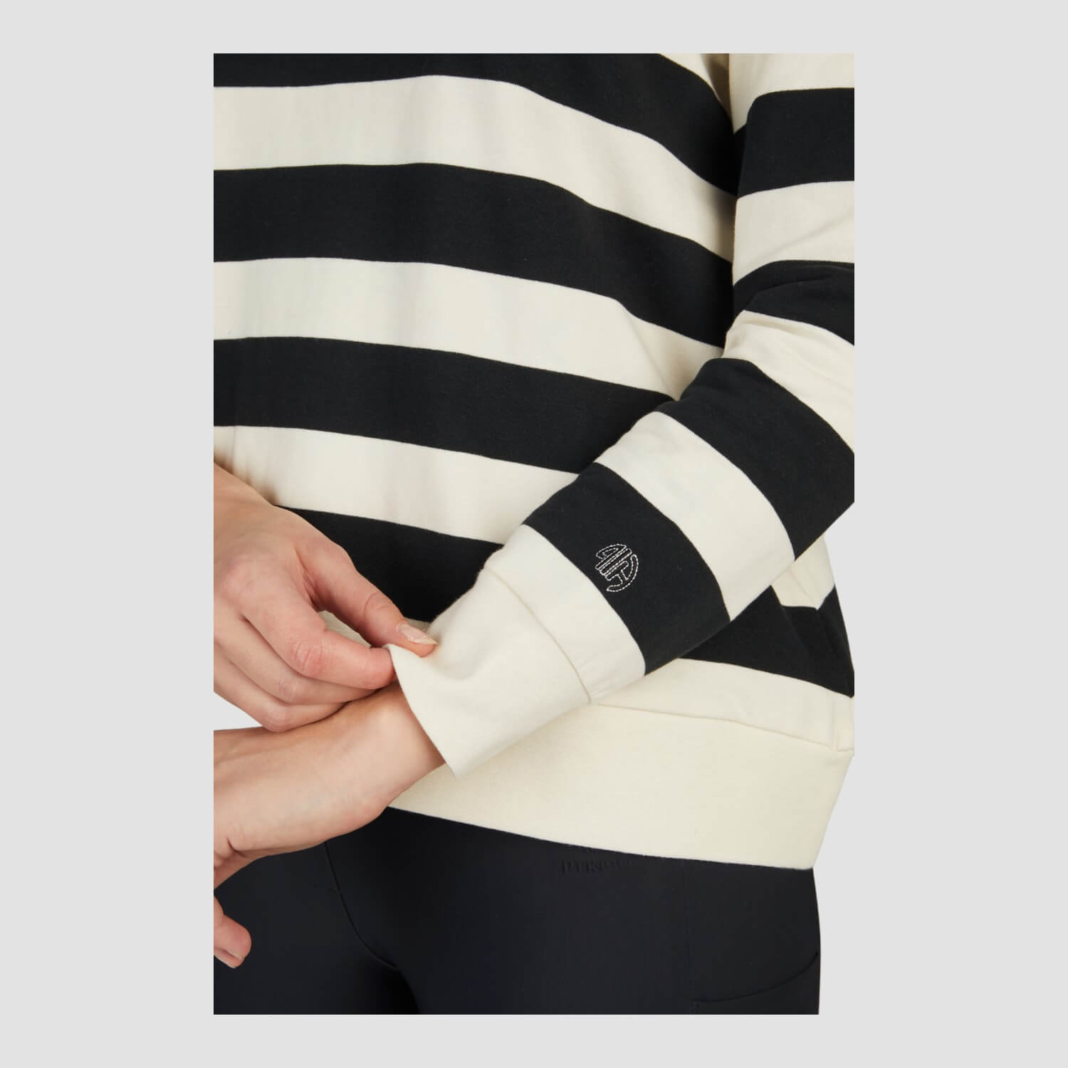 Pikeur Sweater 6278 Athleisure Off White/Black Pikeur Sweater 6278 Athleisure Off White/Black