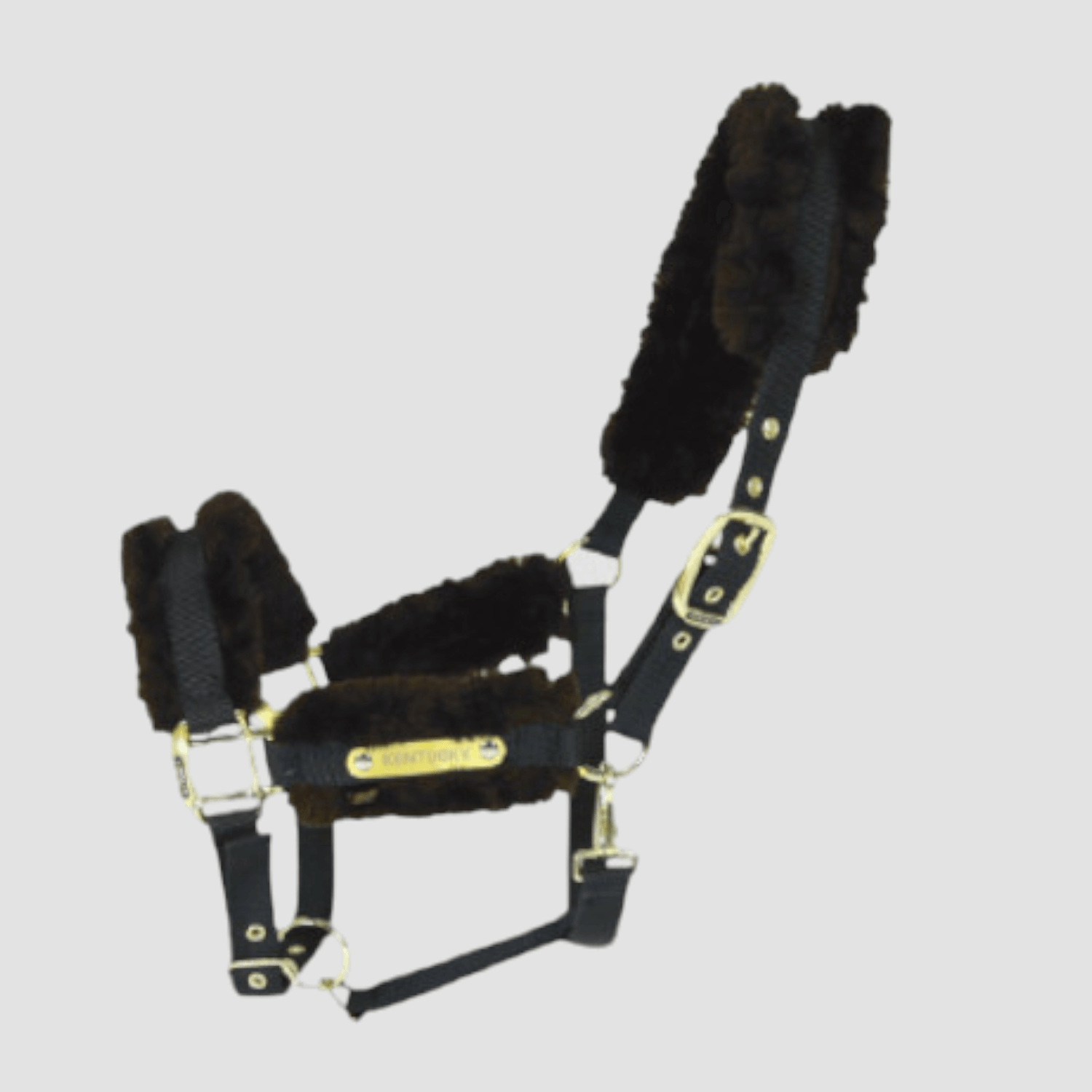 Kentucky Nylon Lammfell Halfter