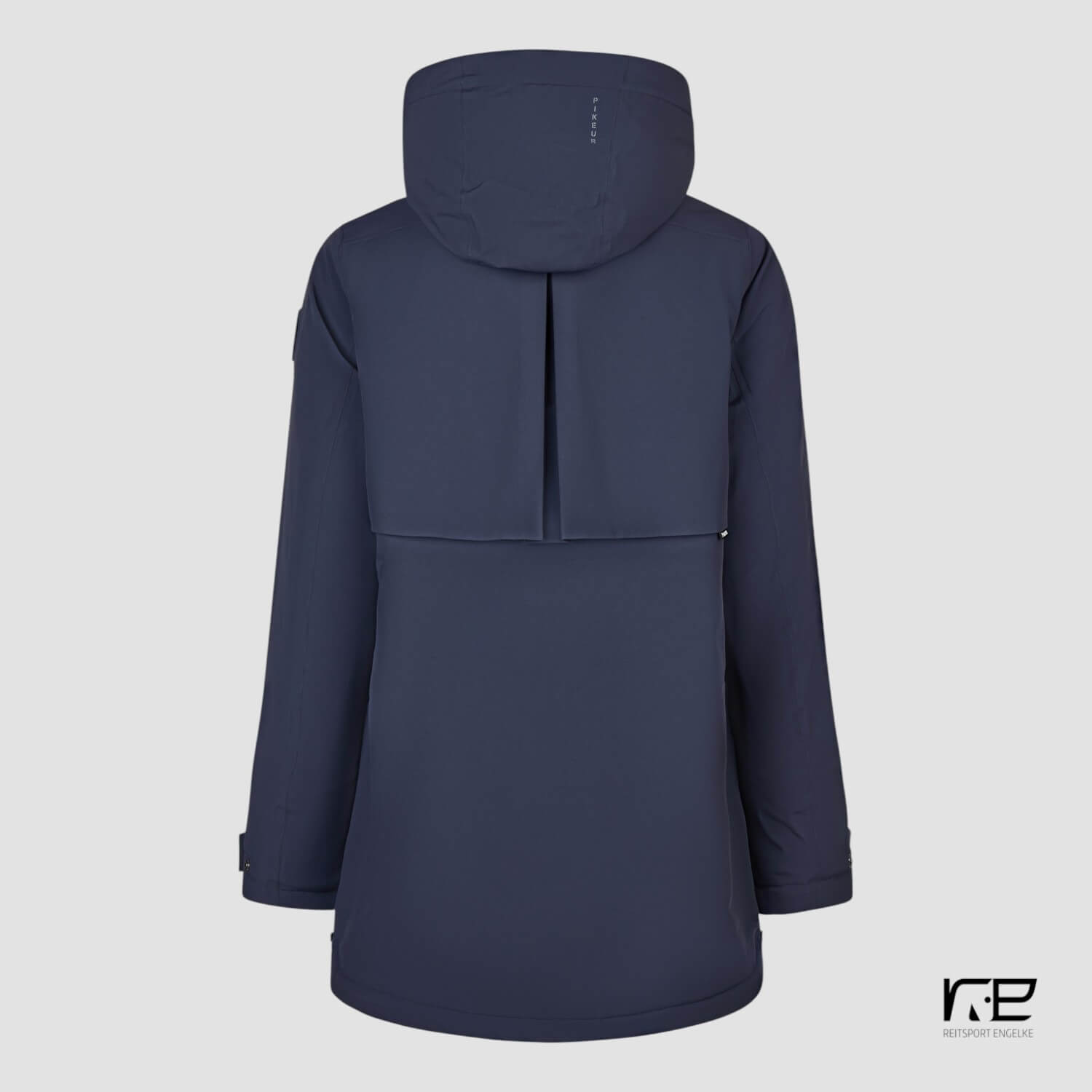 Pikeur Wasserdichter Parka mit Kapuze Nightblue