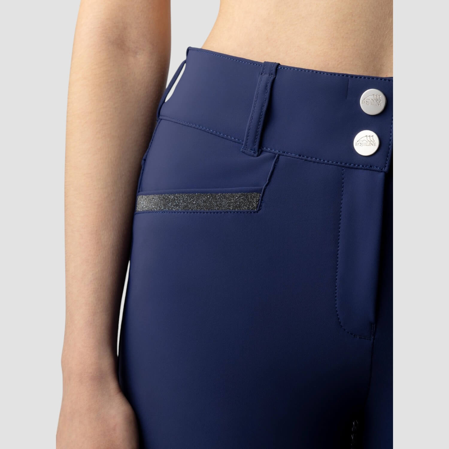 Equiline Damenreithose Crystalef Fullgrip mit hohem Bund Equiline Damenreithose Crystalef Fullgrip mit hohem Bund