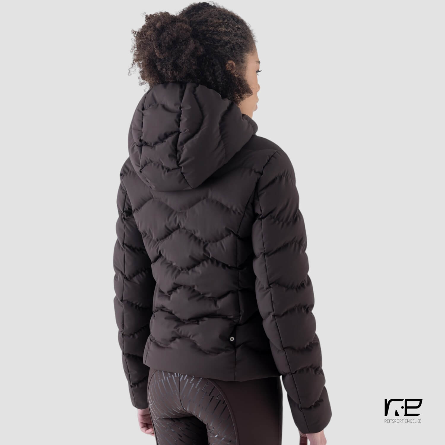 Equiline Damen Steppjacke Coffee Bean