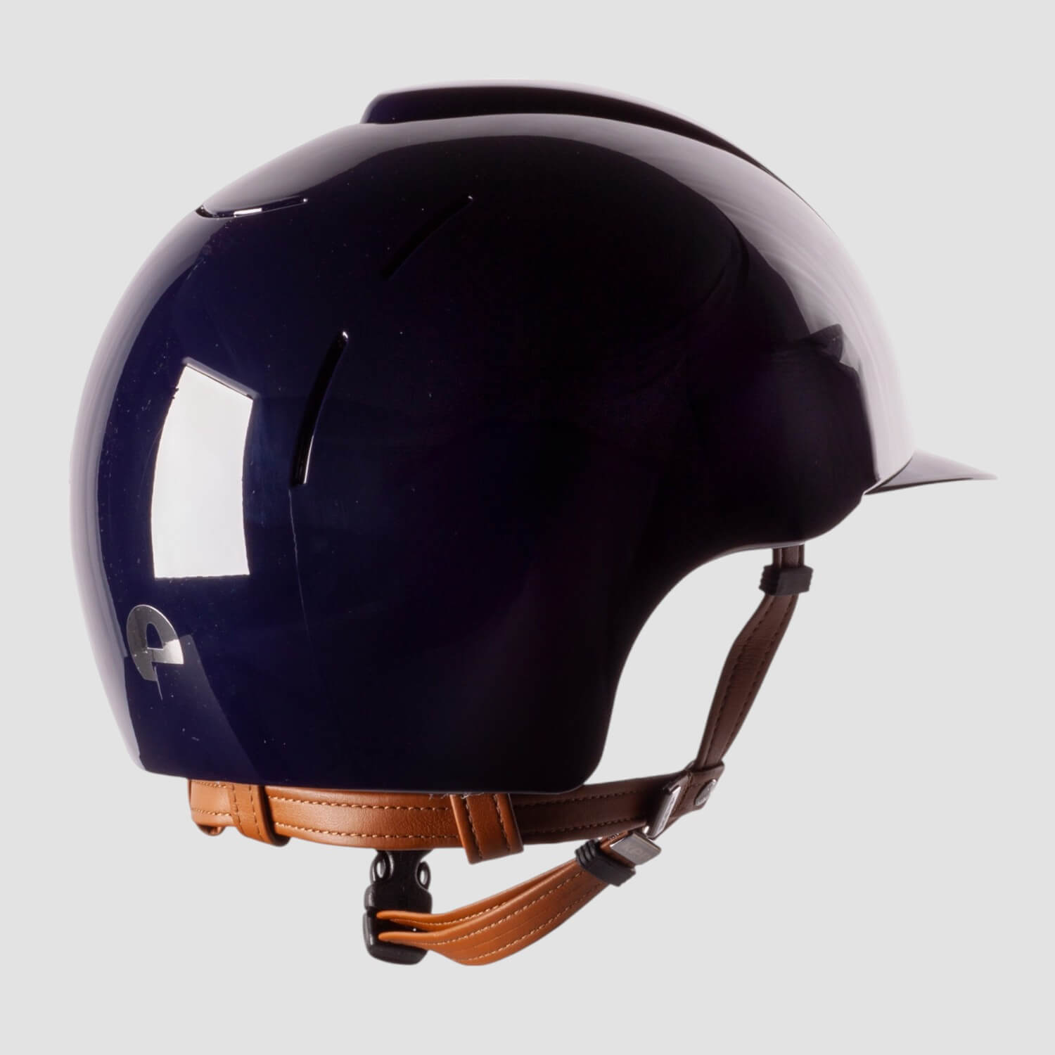 Kep Italia Reithelm Cromo Smart polish beiger Lederriemen