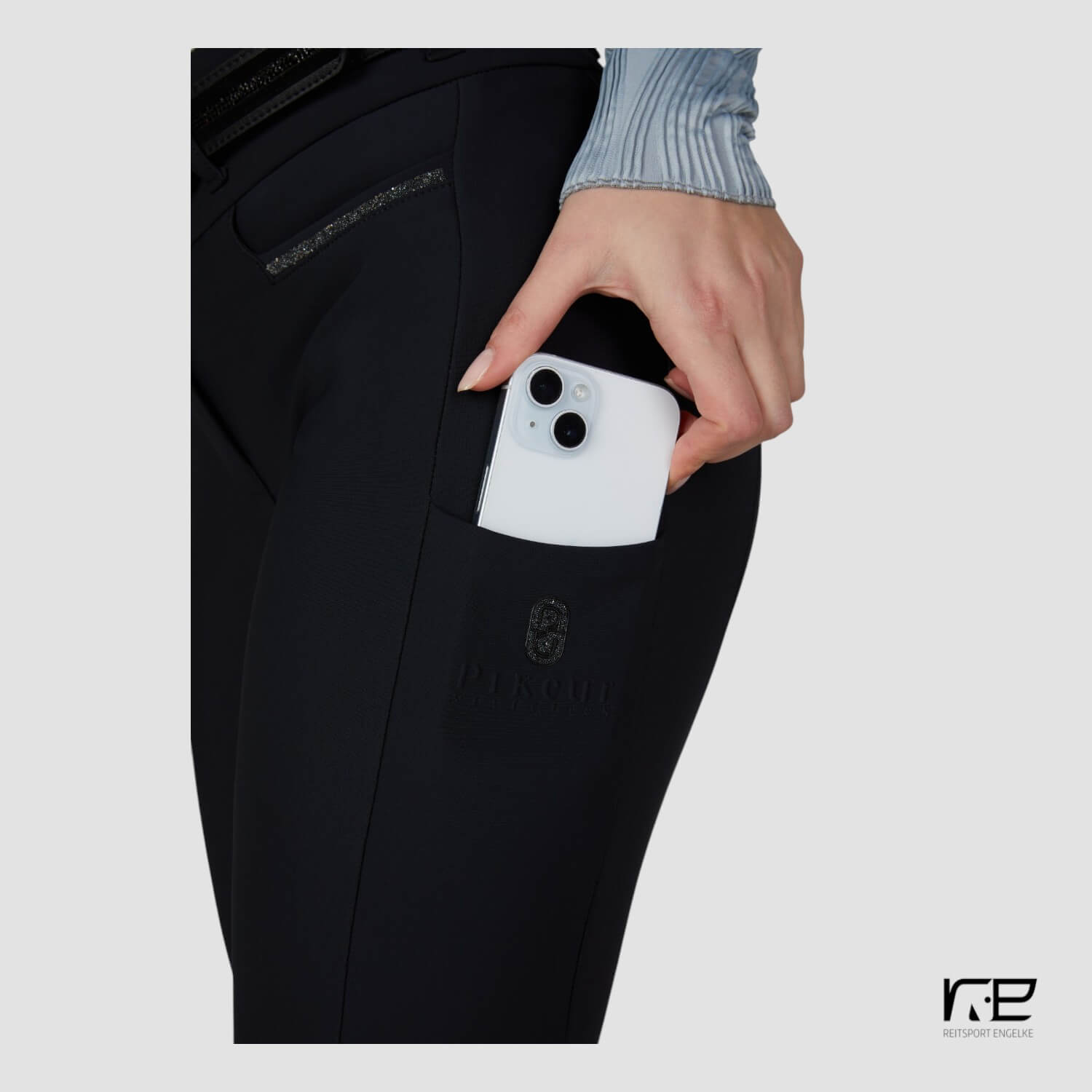 Pikeur Reithose Linnett SO GripTec Fullgrip Highwaist Nightblue