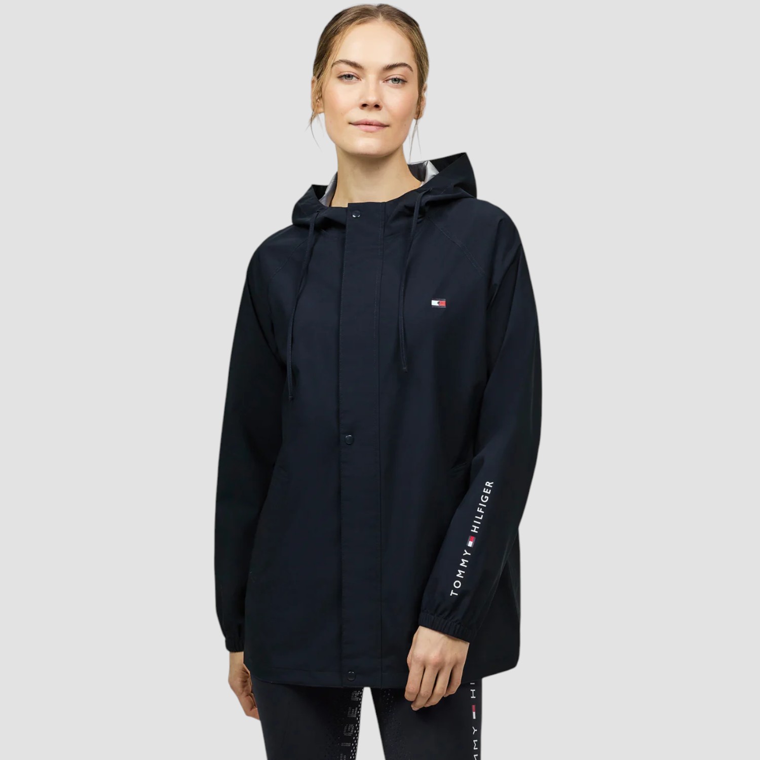 Tommy Equestrian Bolton Packable Rain Jacket Unisex