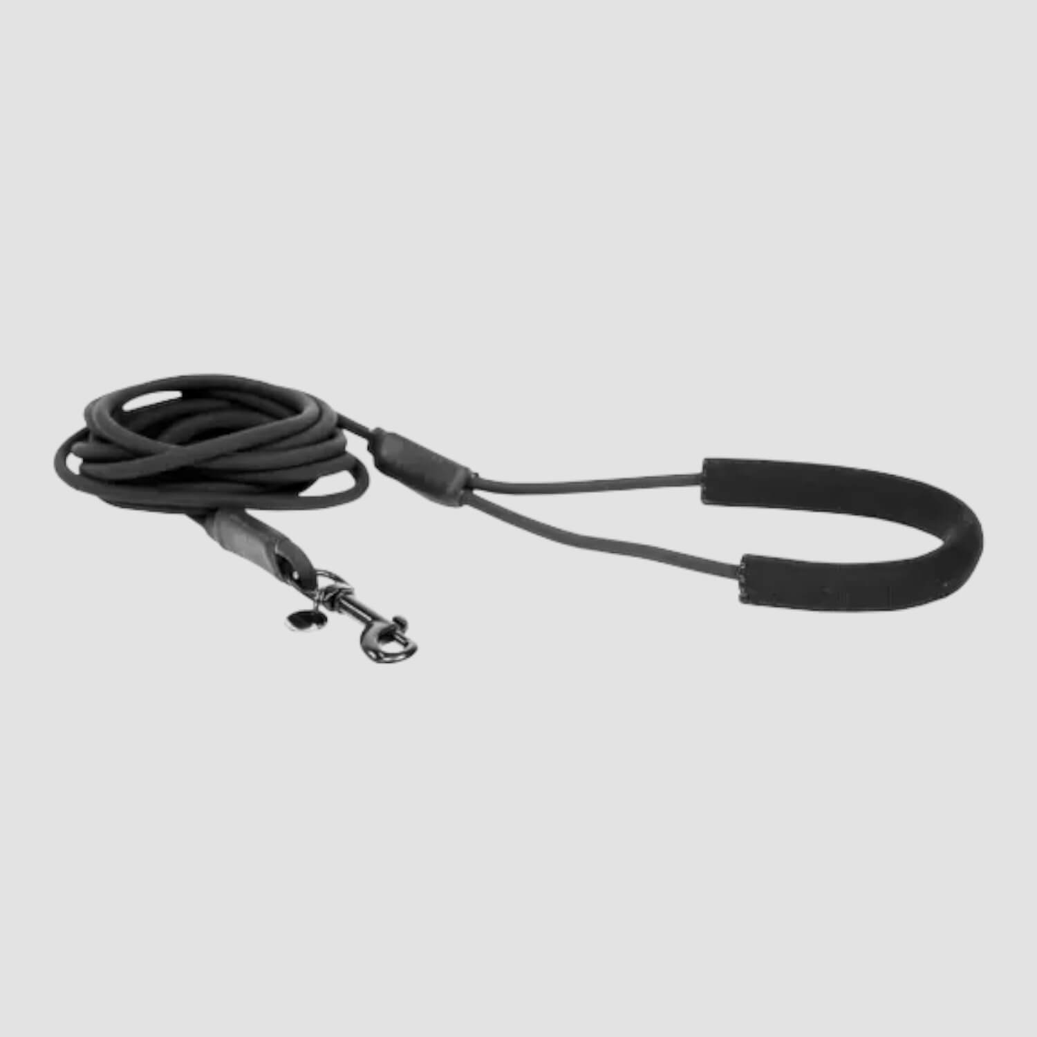 Kentucky Schleppleine Soft Rubber Schwarz 3m