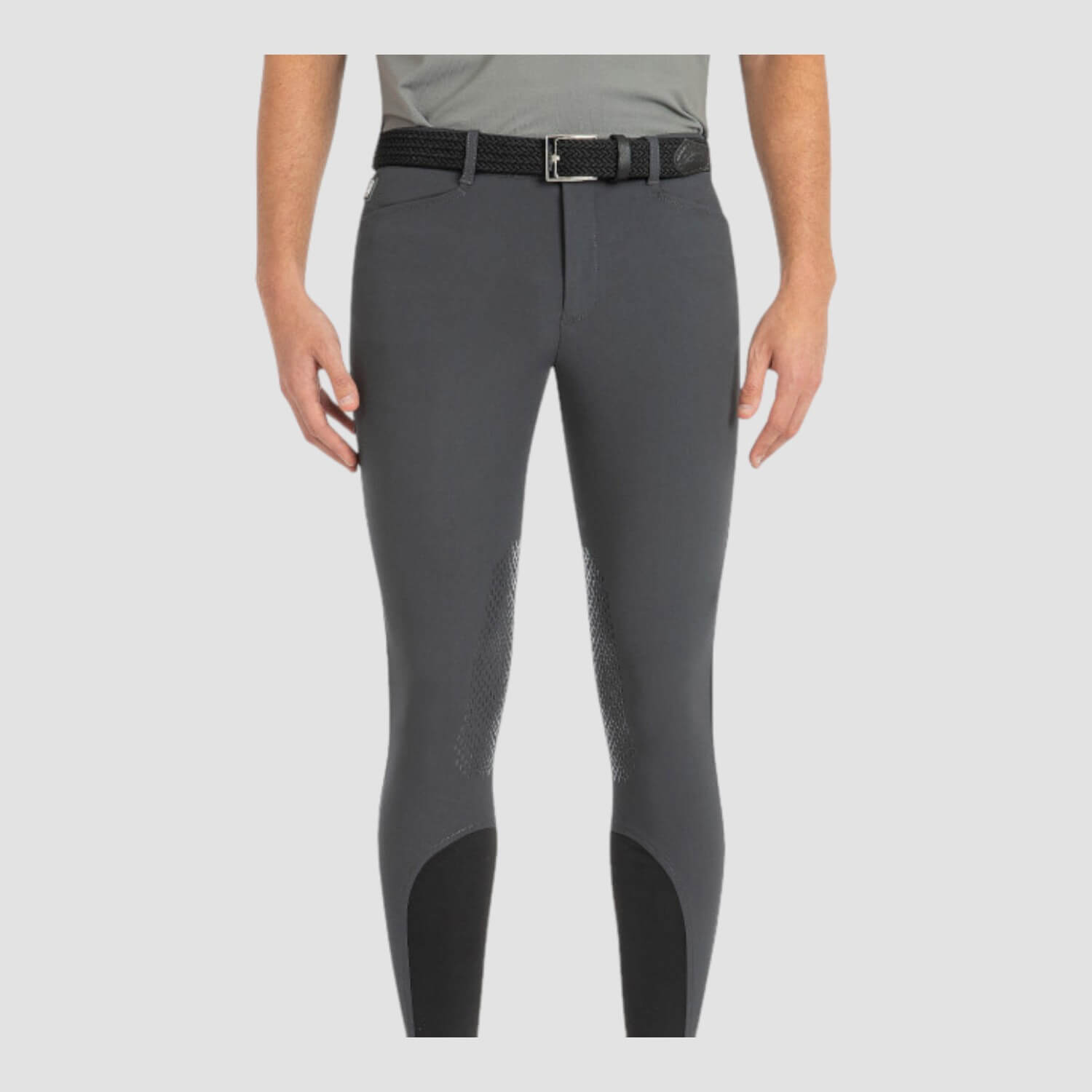 Equiline Herrenhose Elroye Kniegrip Night Grey