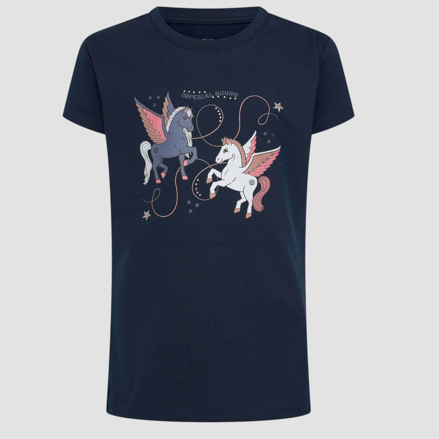 Imperial Riding Kids technisches T-shirt IRHSky navy