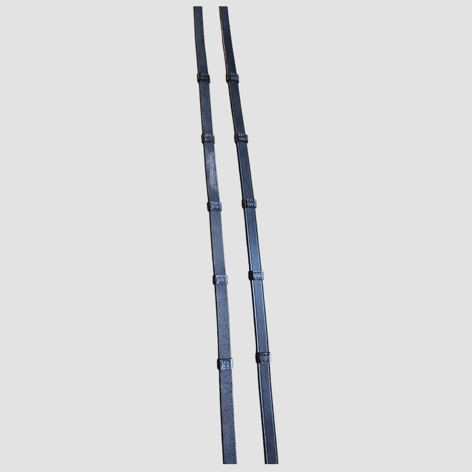 Schumacher Lederzügel mit Stegen Black 16mm