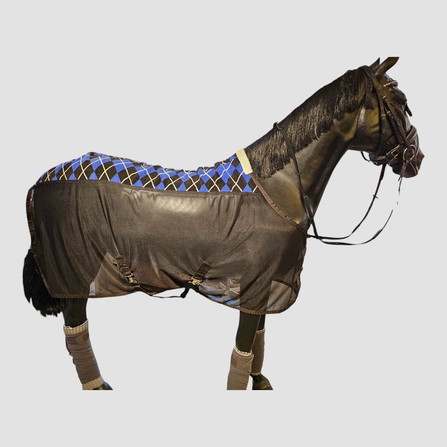 Eskadron Pro Cover Rug Fliegendecke m. Fleecerücken Braun
