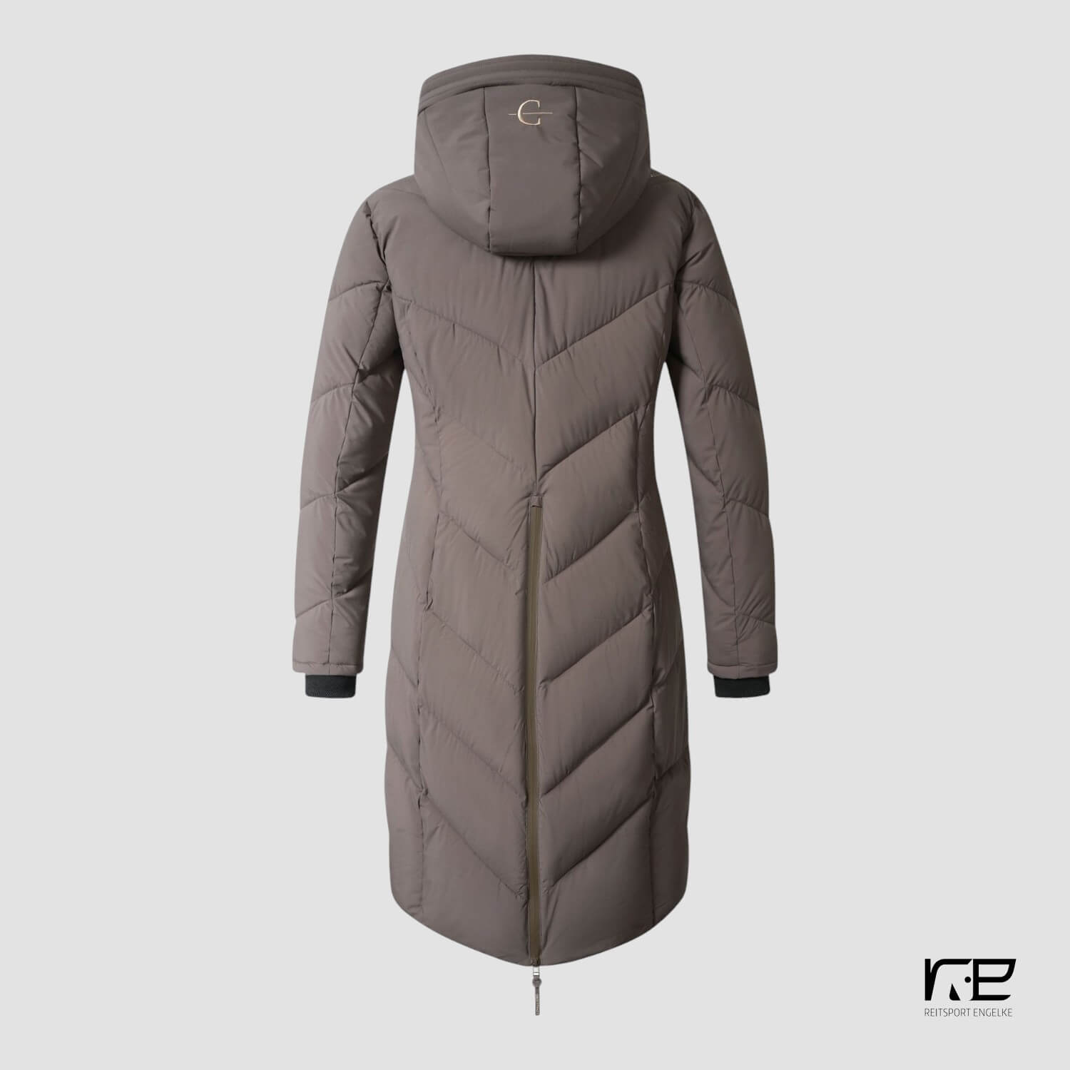 Covalliero Damen Wintermantel Wasserdicht Milky Chocolate