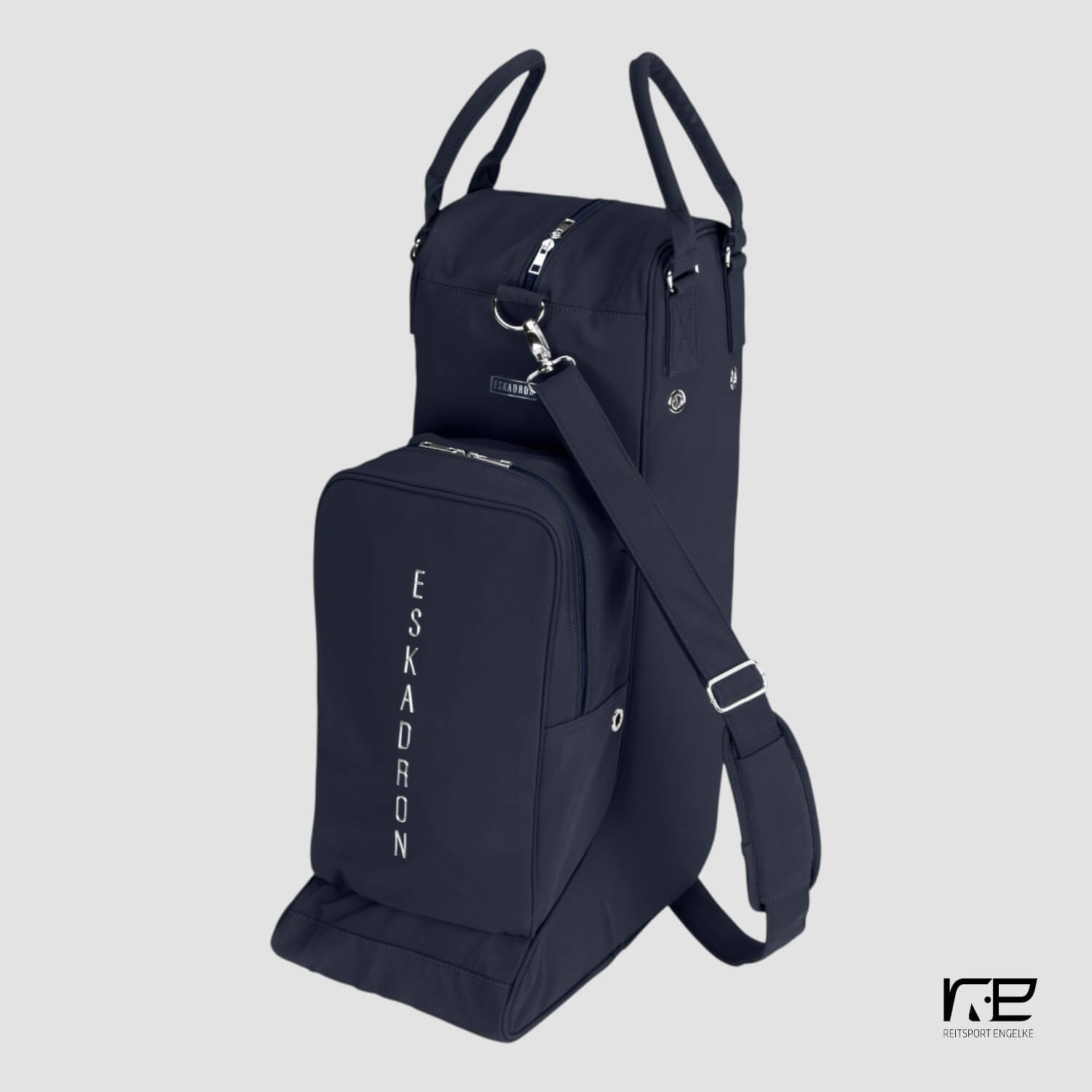 Eskadron Stiefel- und Helmtasche Softshell Navy Classic Sports SS26