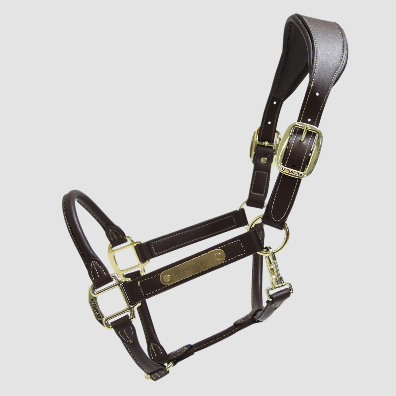 Kentucky Anatomisches Lederhalfter braun