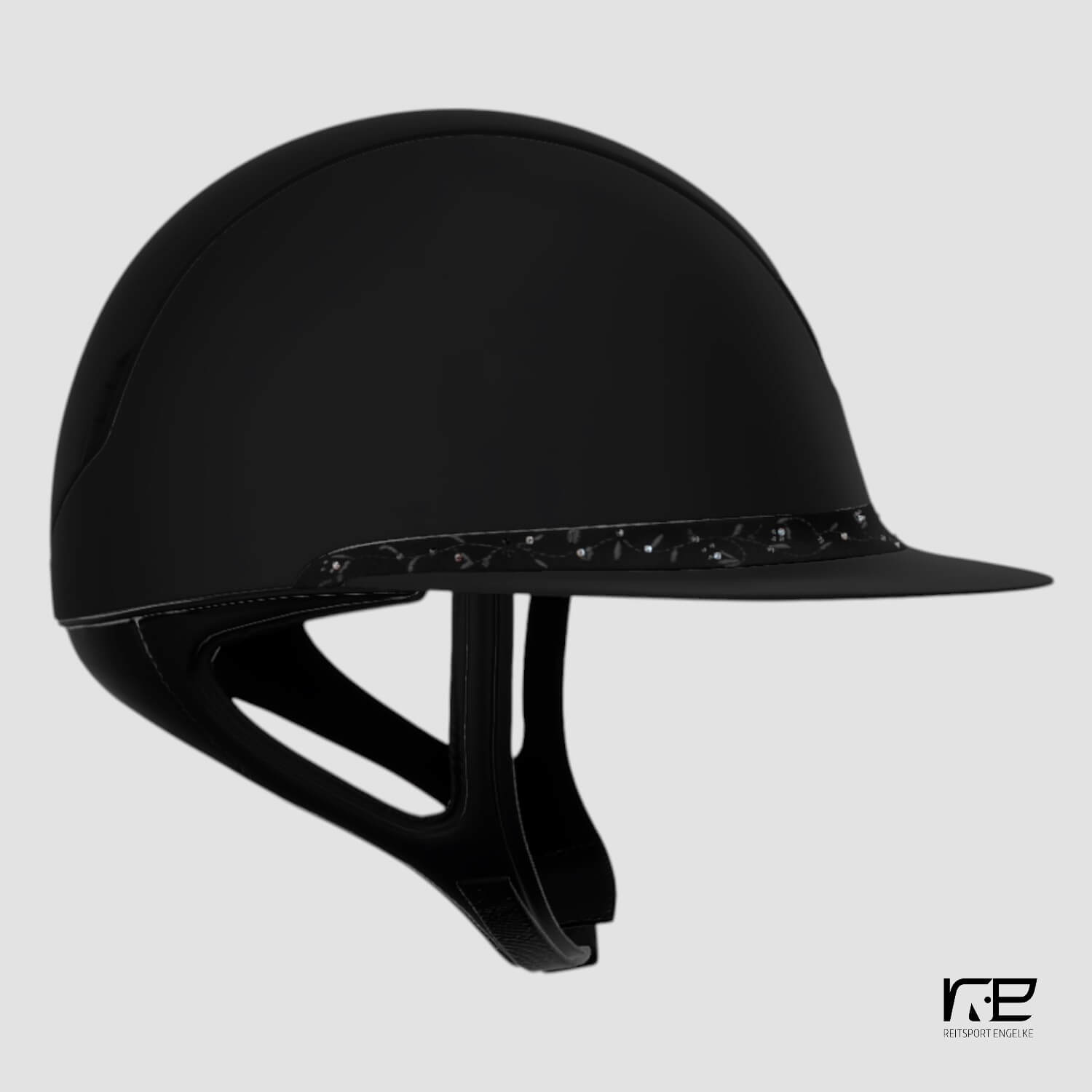 Samshield Reithelm MissShield Shadowmatt V2 black mattblack FB floral