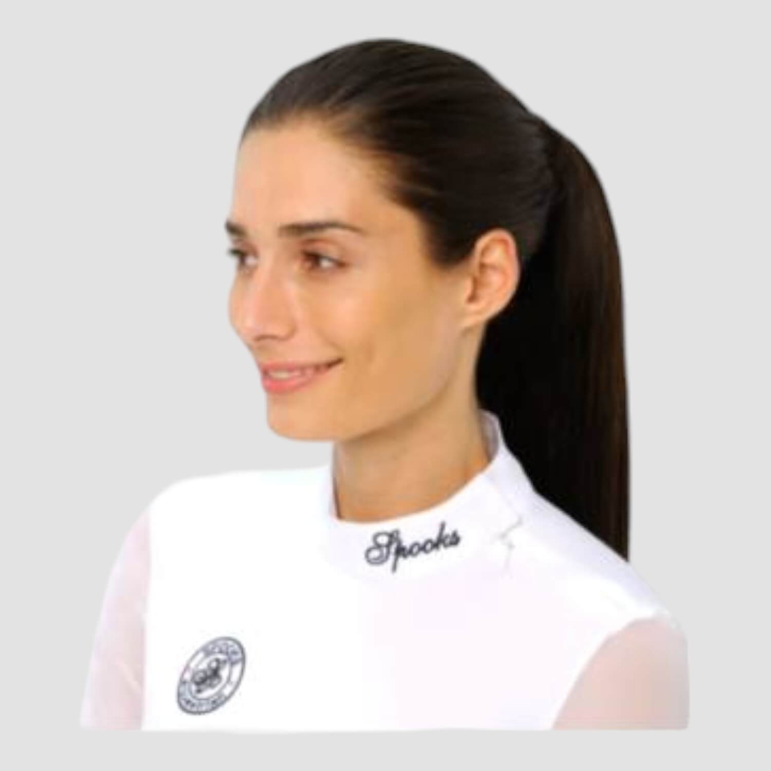 Spooks Turniershirt Gemma Longsleeve White